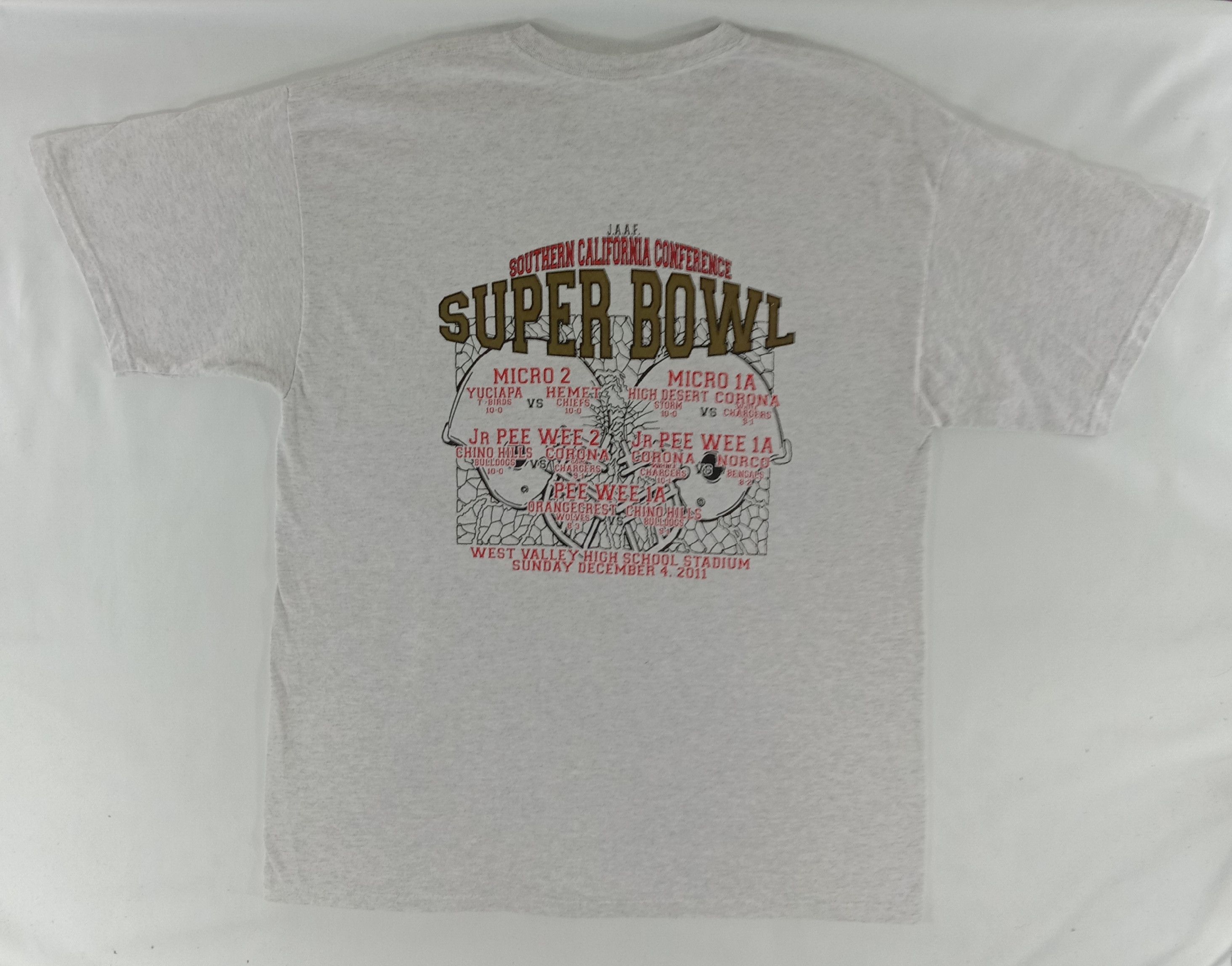 NFL Vintage Southern California Conference Super Bowl T Shirt Size US XL / EU 56 / 4 - 3 Thumbnail