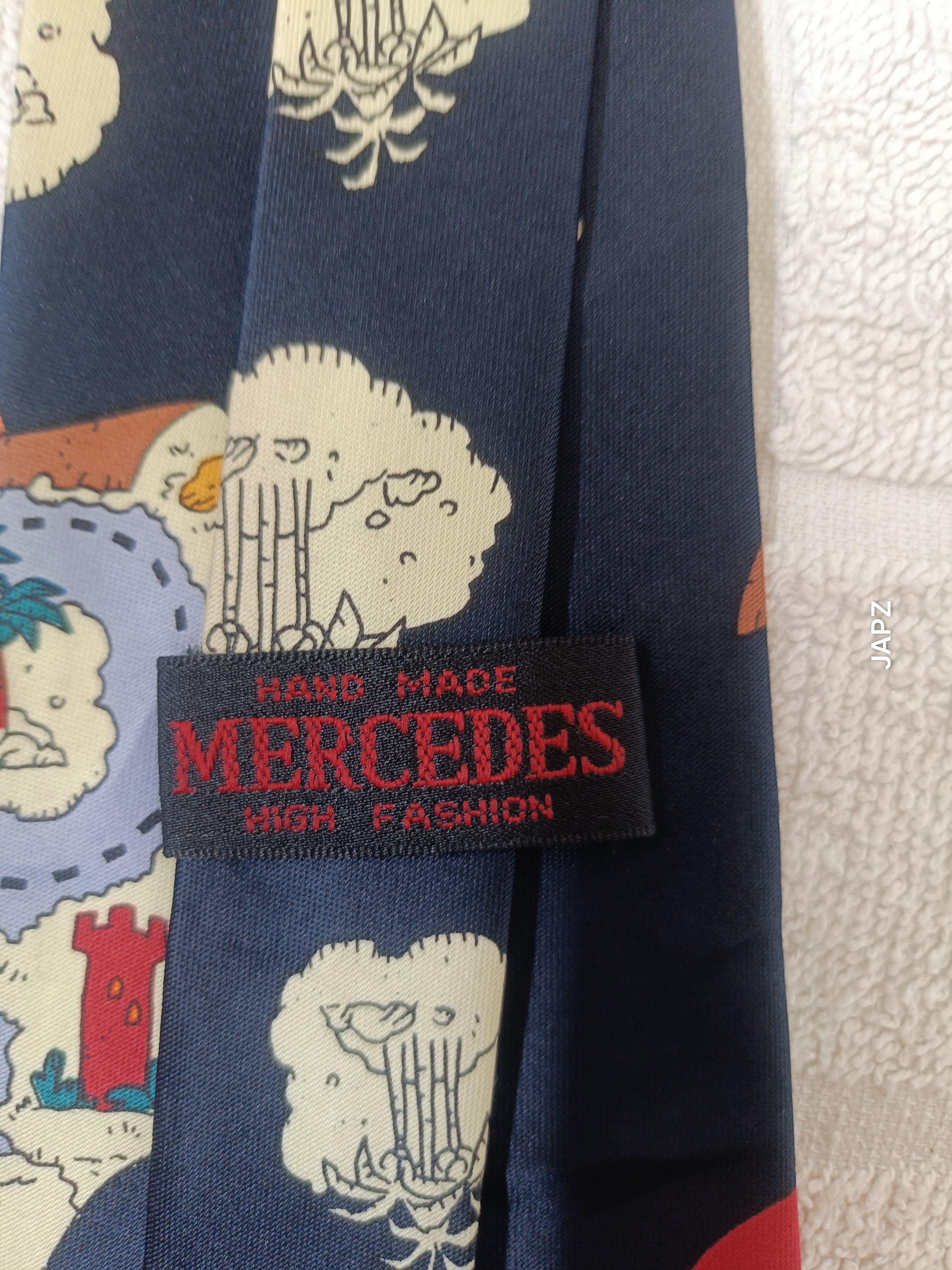 Vintage Vintage Popeye the sailor man silk tie Size ONE SIZE - 4 Thumbnail