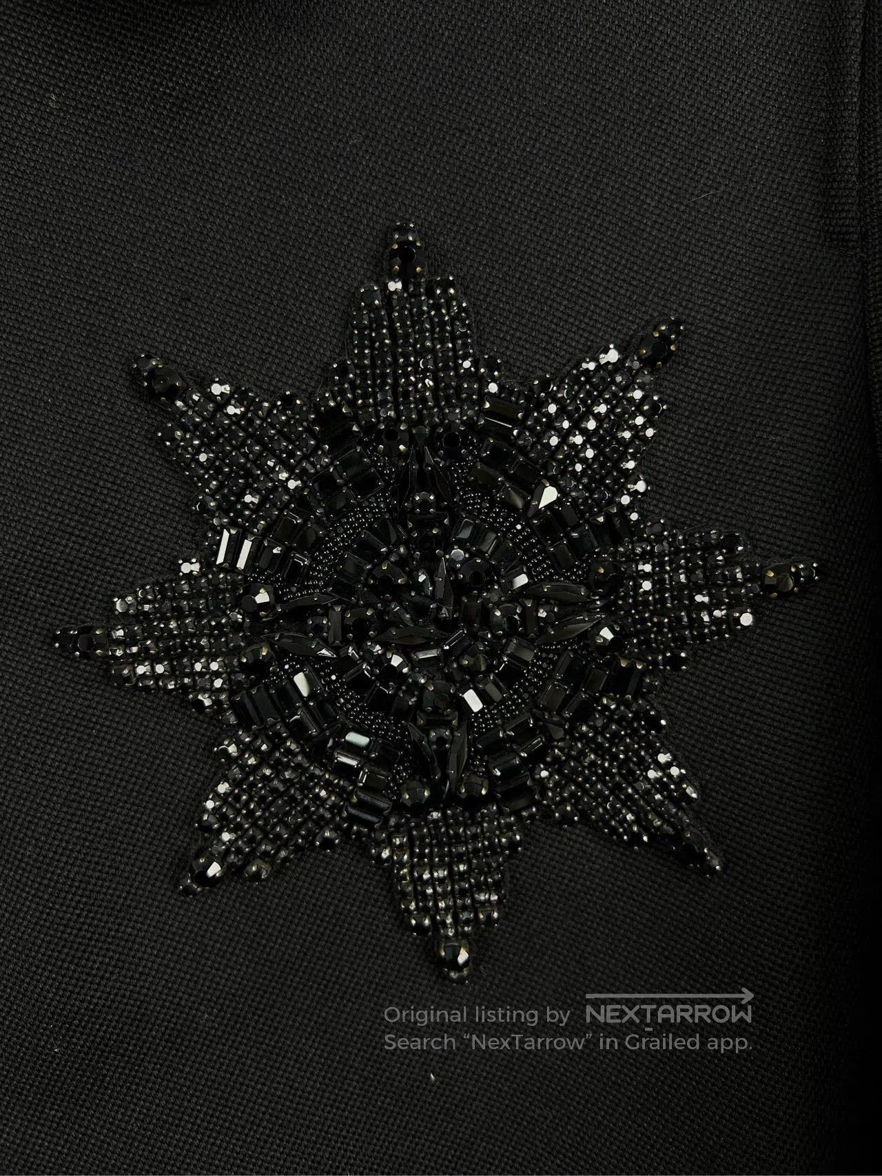 Alexander McQueen Alexander McQueen Rhinestone Haute Couture Jacket. Size US M / EU 48-50 / 2 - 3 Thumbnail