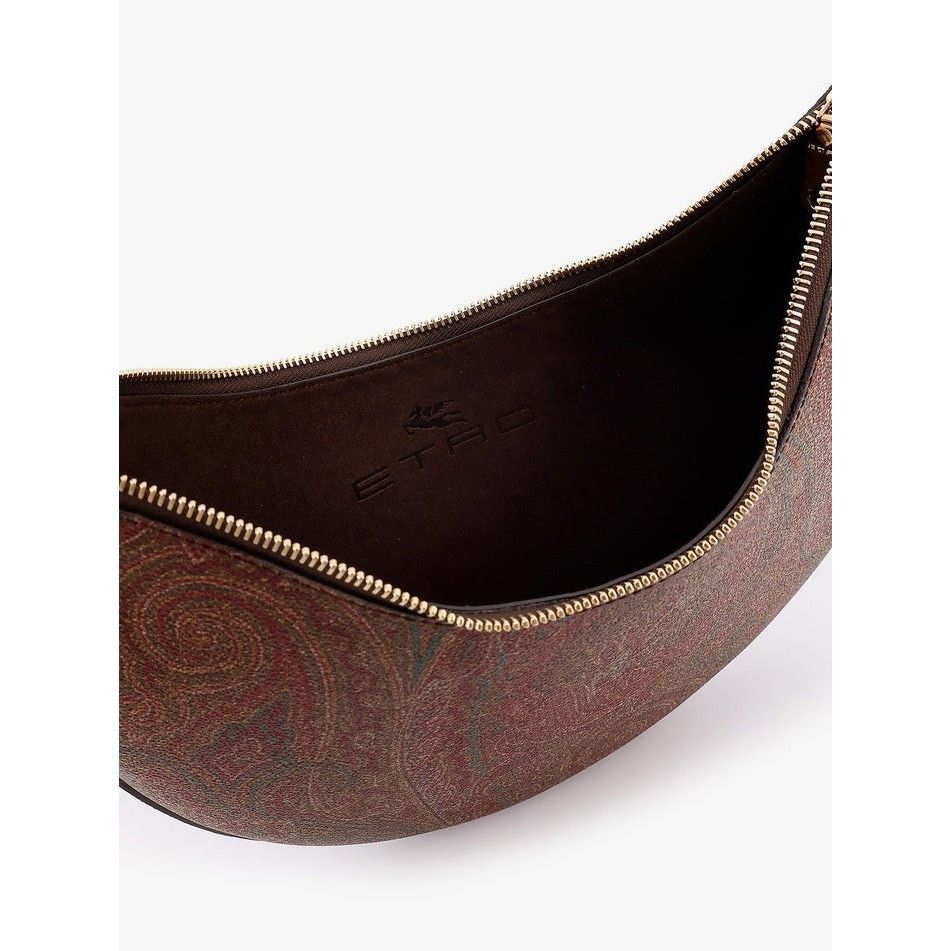 Etro ETRO Essential Medium Brown Paisley Jacquard Hobo Bag New Size ONE SIZE - 4 Thumbnail