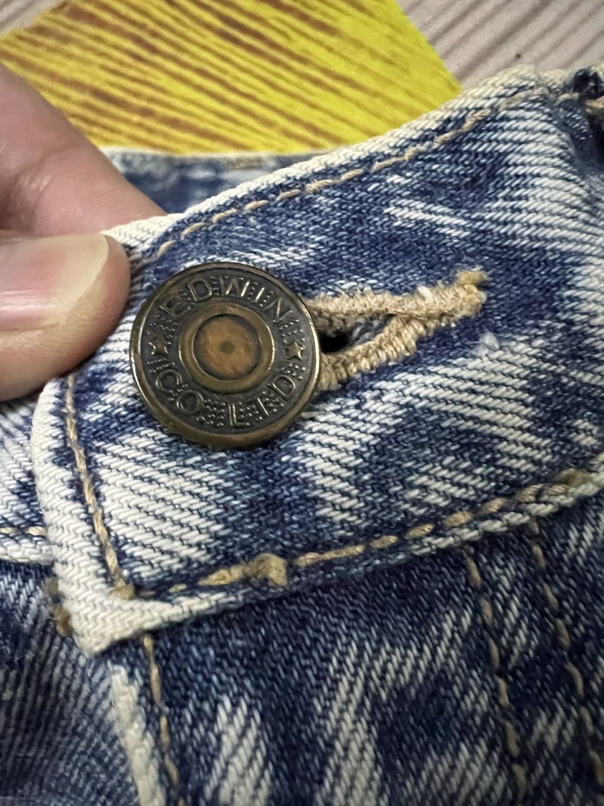 Edwin × Vintage VINTAGE EDWIN INTERNATIONAL BASIC ASID WASH JEANS Size US 27 - 9 Thumbnail