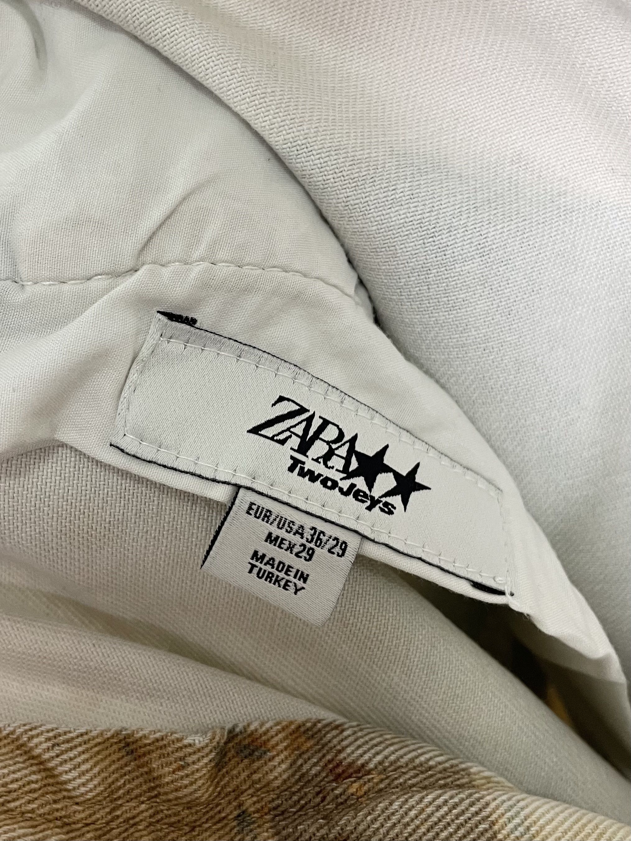 Represent Clo. Zara x Two Jeys 2 Cowboy Western Carpenter Denim Shorts Size US 30 / EU 46 - 18 Thumbnail