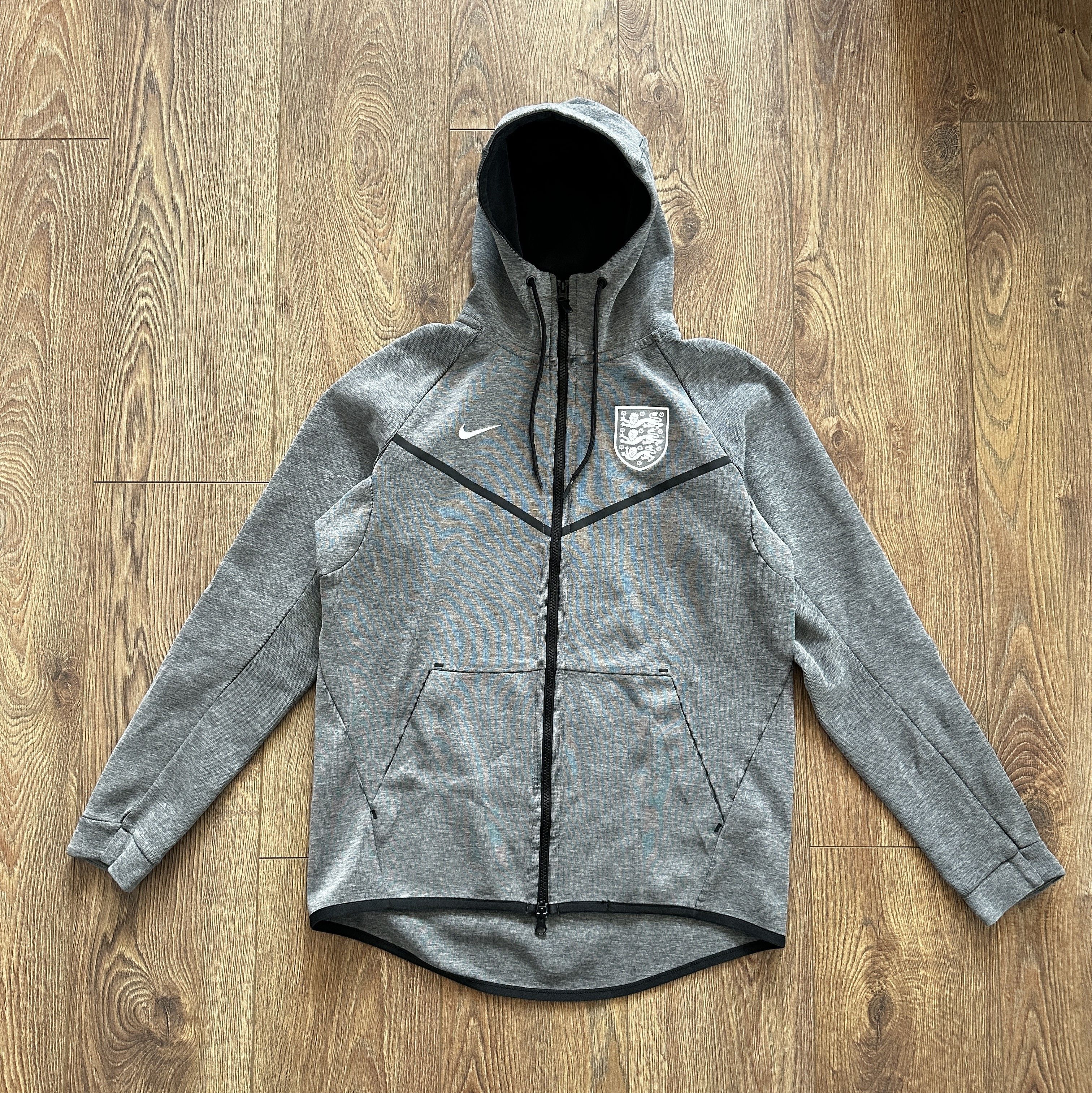 Nike Nike ENGLAND Tech Fleece Windrunner Hooded Jacket M Football Size US M / EU 48-50 / 2 - 16 Thumbnail