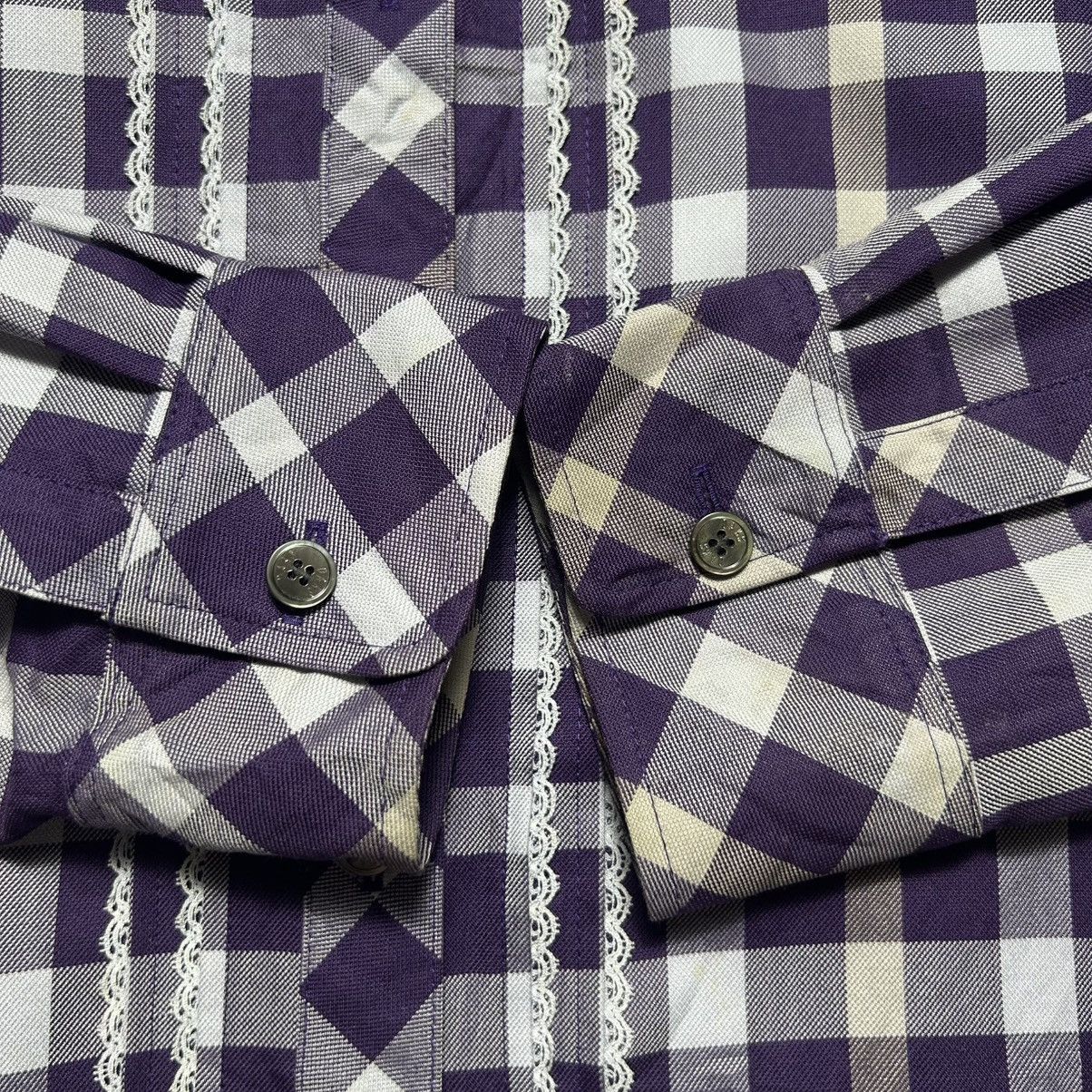 DAKS Daks London Nova Check Button Up Shirt Size M / US 6-8 / IT 42-44 - 5 Thumbnail
