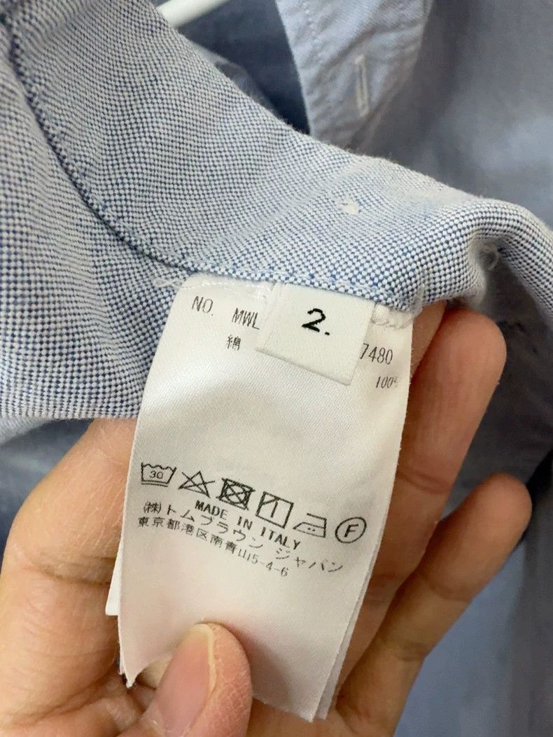 Thom Browne Thom Browne size2 Classic blue Oxford shirt Size US M / EU 48-50 / 2 - 6 Thumbnail