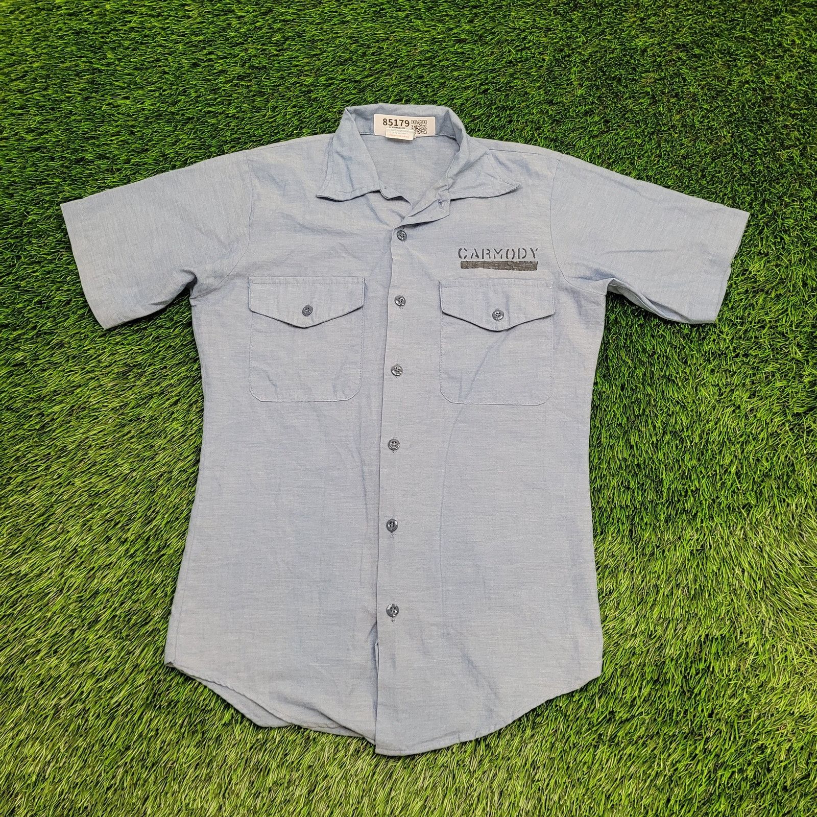 Vintage VTG 80s Seafarer Chambray Button Shirt XS/S 18x27 USA Made Size US S / EU 44-46 / 1 - 1 Thumbnail