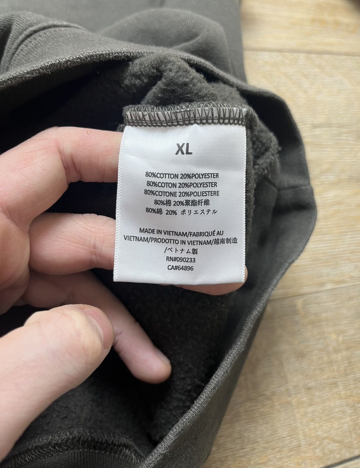 Essentials FEAR OF GOD ESSENTIALS VEST Size US XL / EU 56 / 4 - 11 Thumbnail