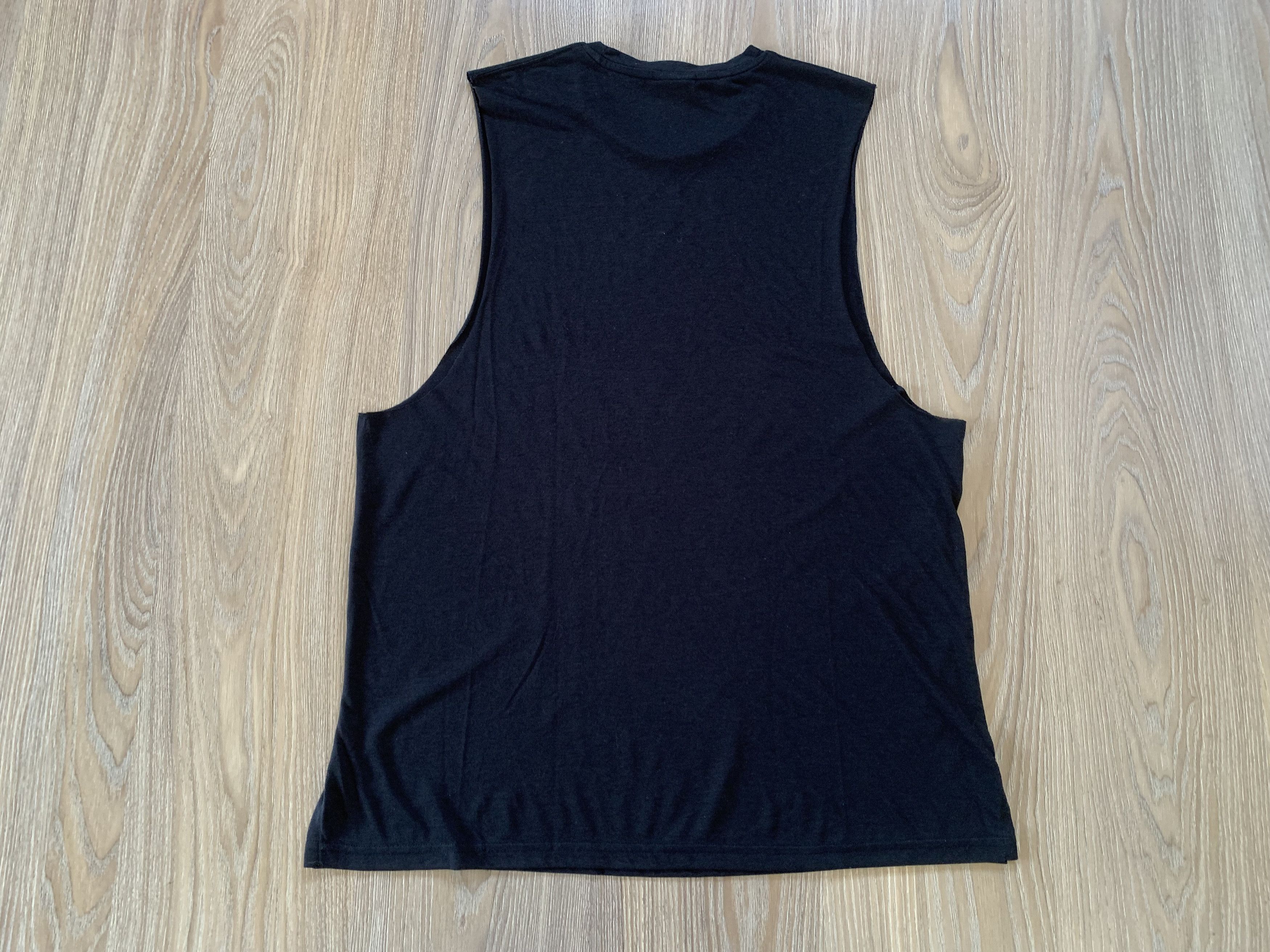 Gymshark Gymshark Cotton Black Tank Top Sleeveless T Shirt Size US XL / EU 56 / 4 - 3 Thumbnail