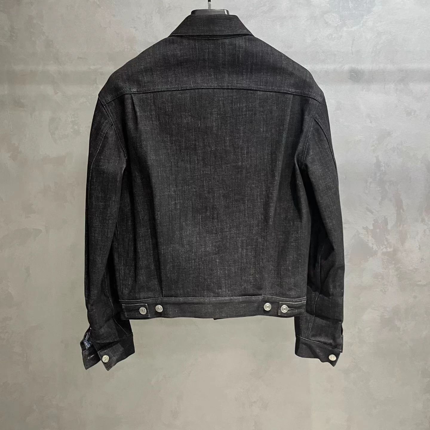 Dior Dior Black Logo Print Denim Jacket FR44 Size US S / EU 44-46 / 1 - 2 Thumbnail