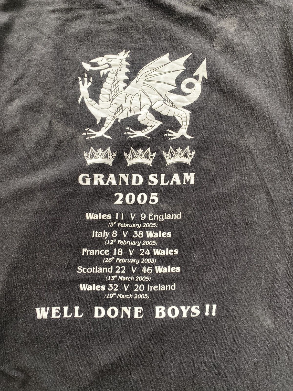Rugby Ralph Lauren × Vintage MANAV RUGBY GRAND SLAM TEE Size US L / EU 52-54 / 3 - 5 Thumbnail