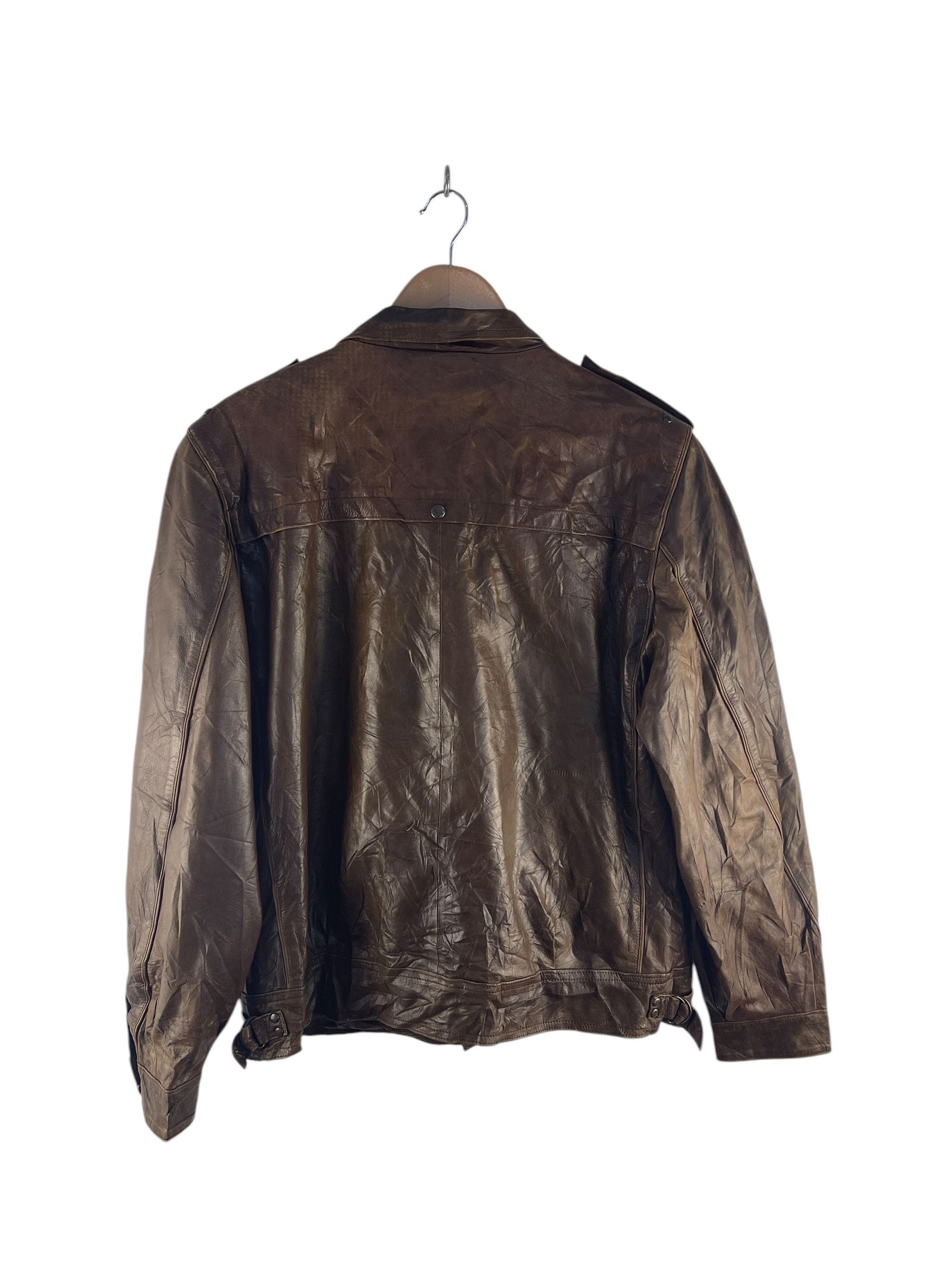 Vintage Vintage Eastrain Leather Suede St Teresa Spain Jacket Size US M / EU 48-50 / 2 - 2 Thumbnail