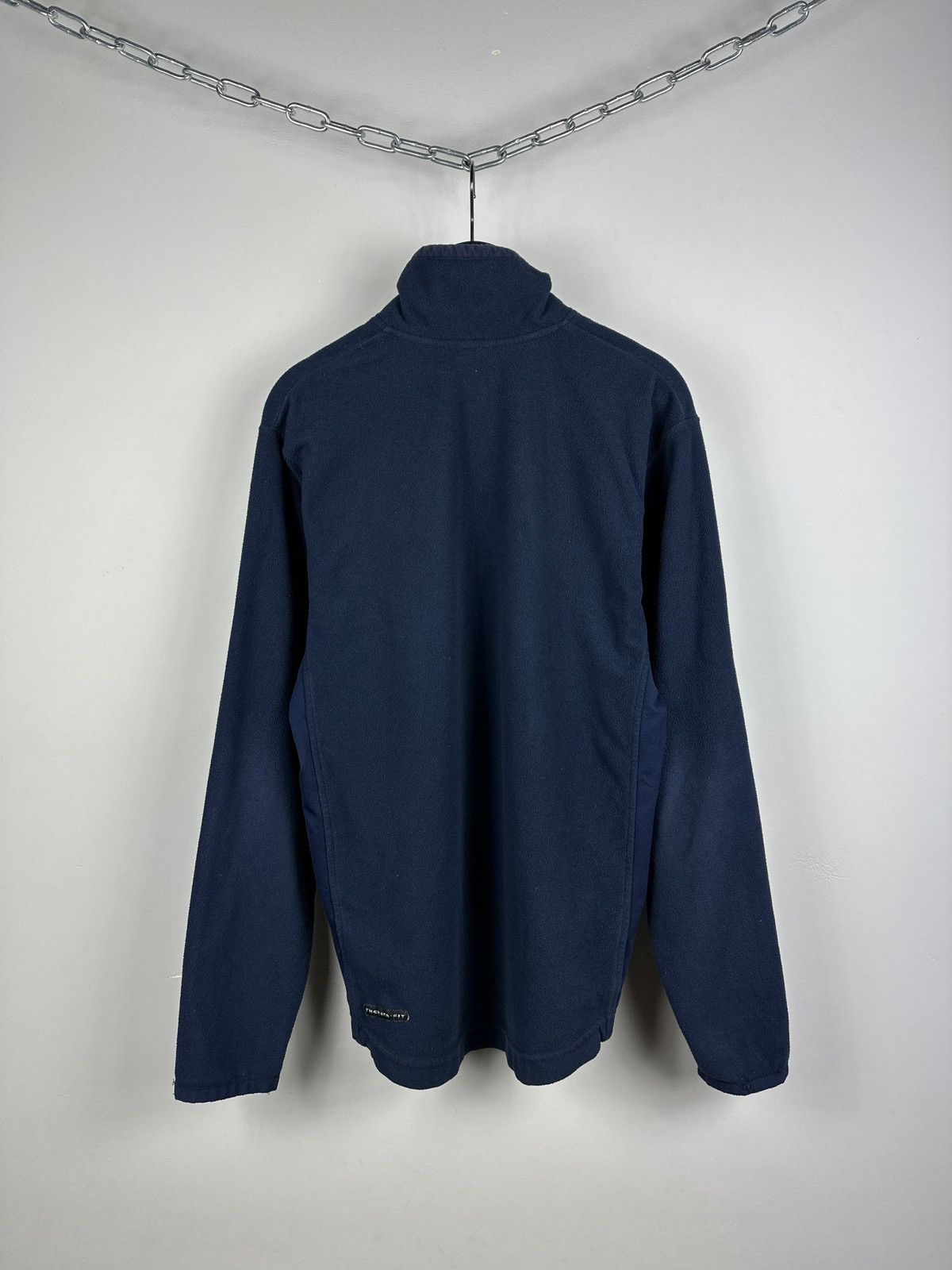 Nike × Vintage Vintage Y2K Nike Therma-Fit Swoosh Logo Fleece Size US M / EU 48-50 / 2 - 9 Thumbnail