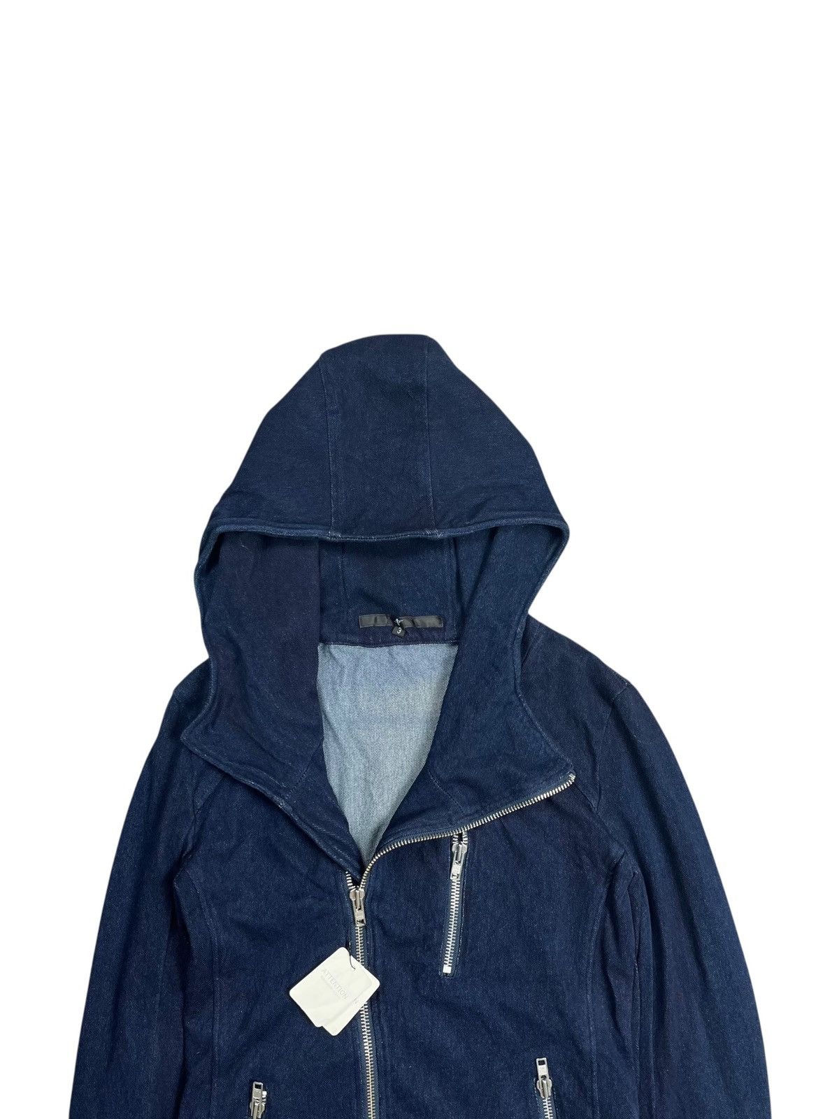 BUFFALO BOBS 2000s No ID - Asymetrical Zips Jacket Size US M / EU 48-50 / 2 - 7 Thumbnail
