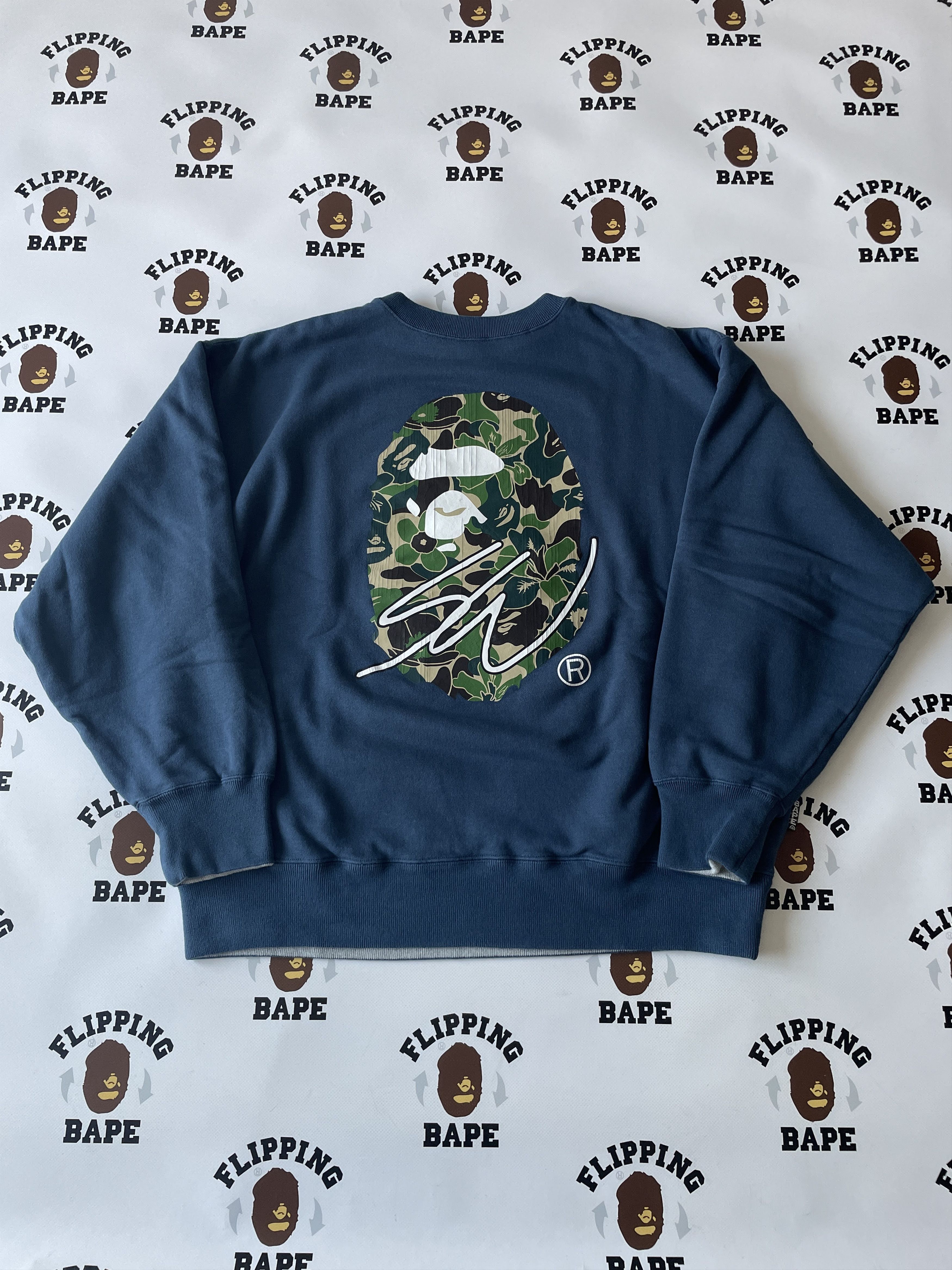 Bape BAPE X SEAN WOTHERSPOON 4WAY CREWNECK Size US M / EU 48-50 / 2 - 2 Thumbnail