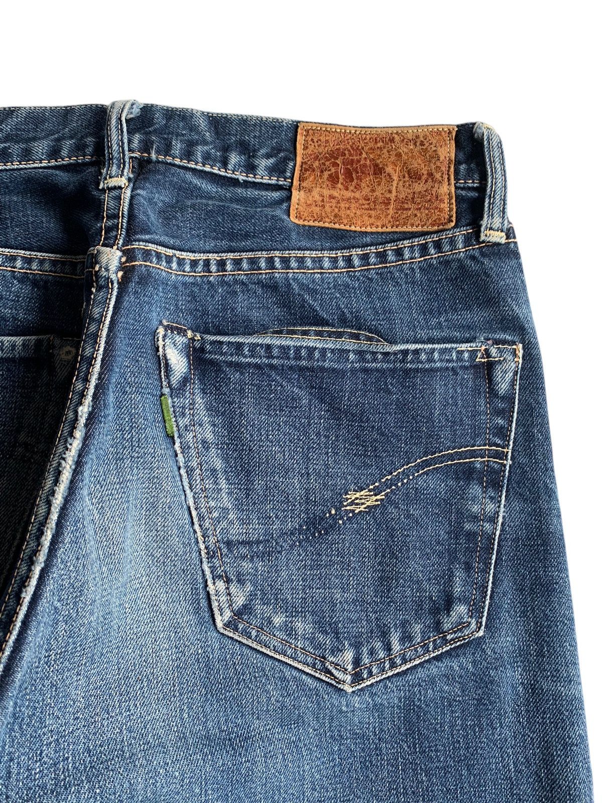 Kapital FOB Factory Selvedge Button Fly Japanese Denim Size US 30 / EU 46 - 11 Thumbnail