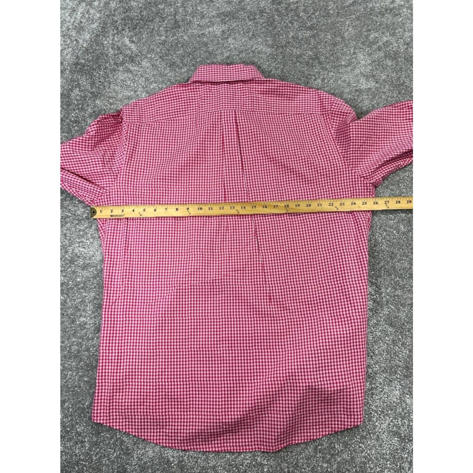 Bills Khakis Bills Khakis Shirt Mens Xl Pink White Cotton Button Up Size US XL / EU 56 / 4 - 5 Thumbnail