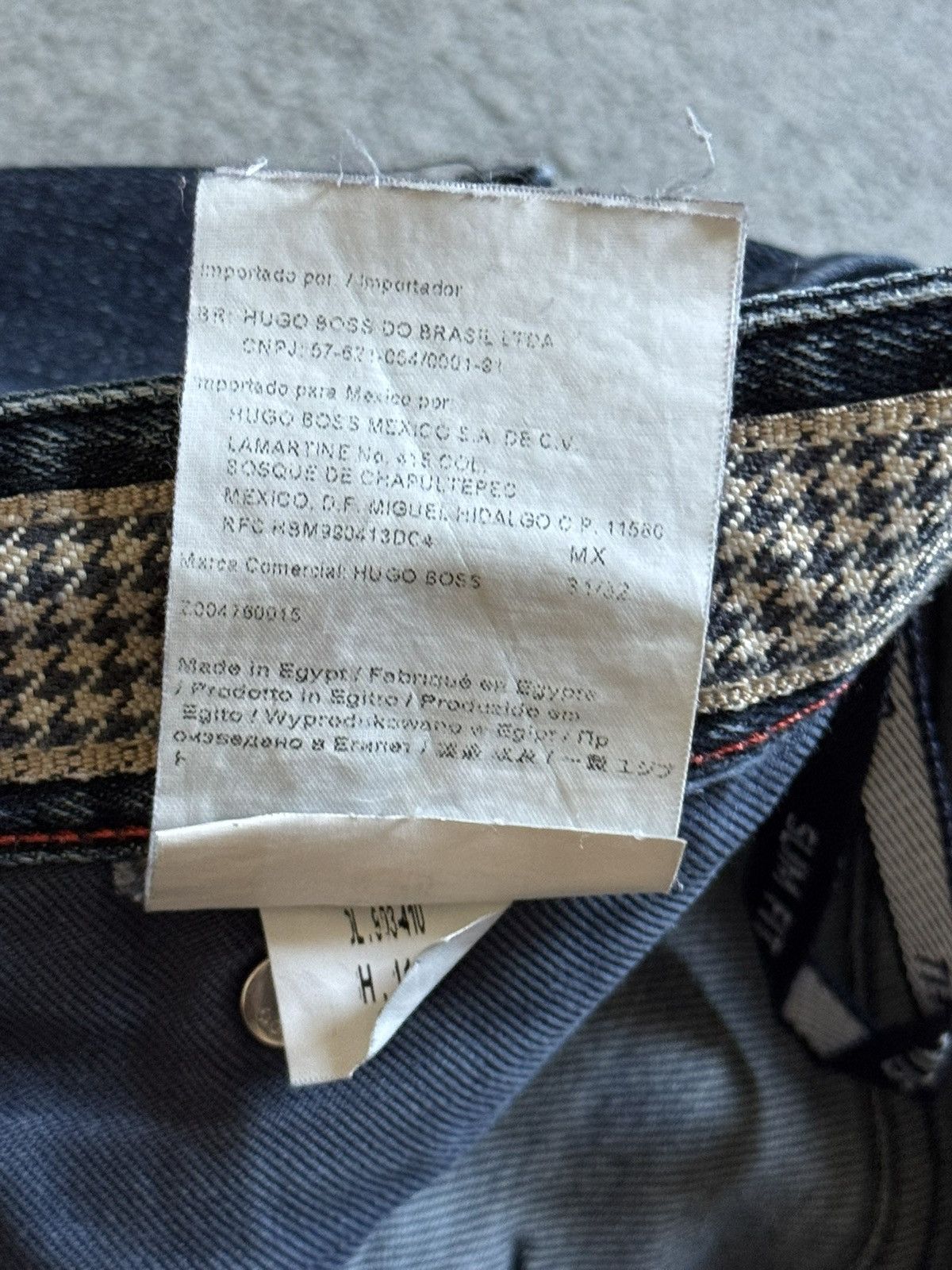 Hugo Boss Hugo Boss 31/32 denim pants trousers jeans casual Size US 31 - 14 Thumbnail