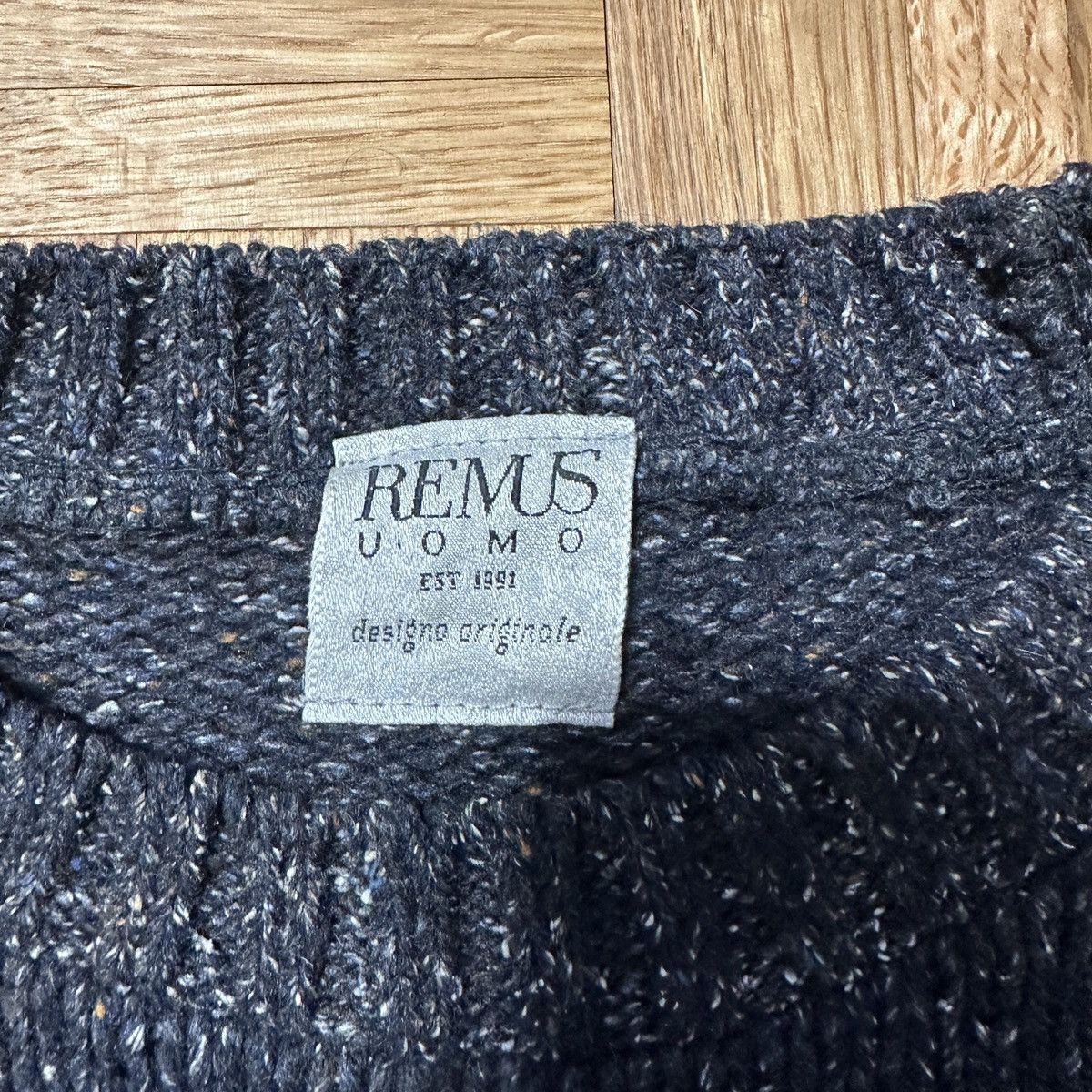 Vintage Vintage Remus Uomo lambswool silk sweater Size US M / EU 48-50 / 2 - 4 Thumbnail
