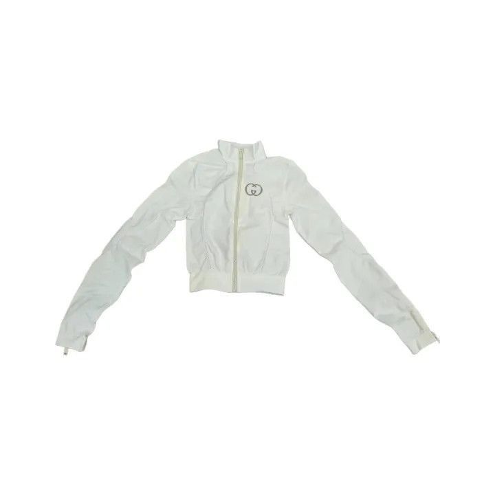 Gucci Gucci Logo Zip Crop Jacket for Women-2507 Size M / US 6-8 / IT 42-44 - 7 Thumbnail