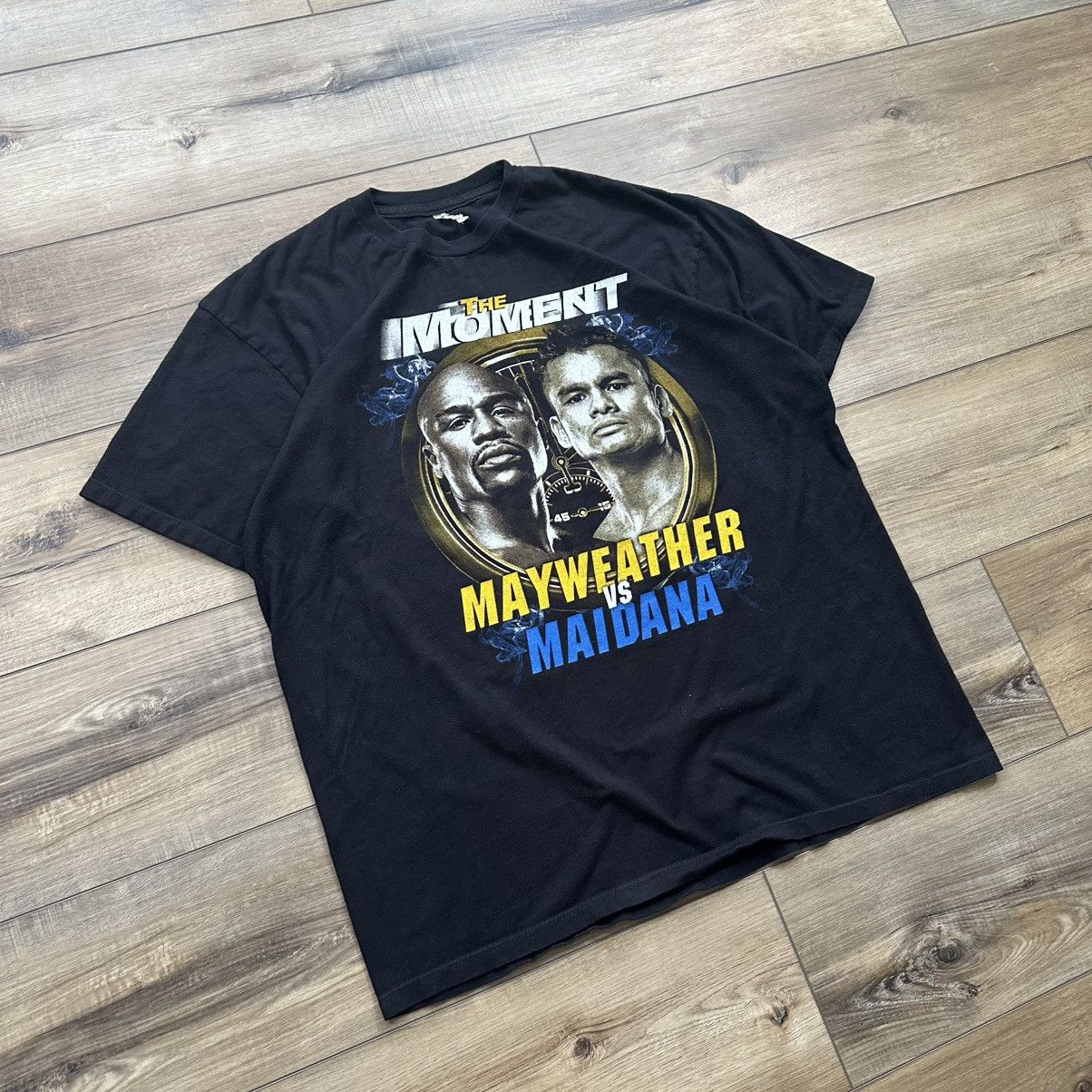 Alstyle Floyd Mayweather vs Marcos Maidana Boxing Promo Graphic Tee Size US L / EU 52-54 / 3 - 2 Thumbnail