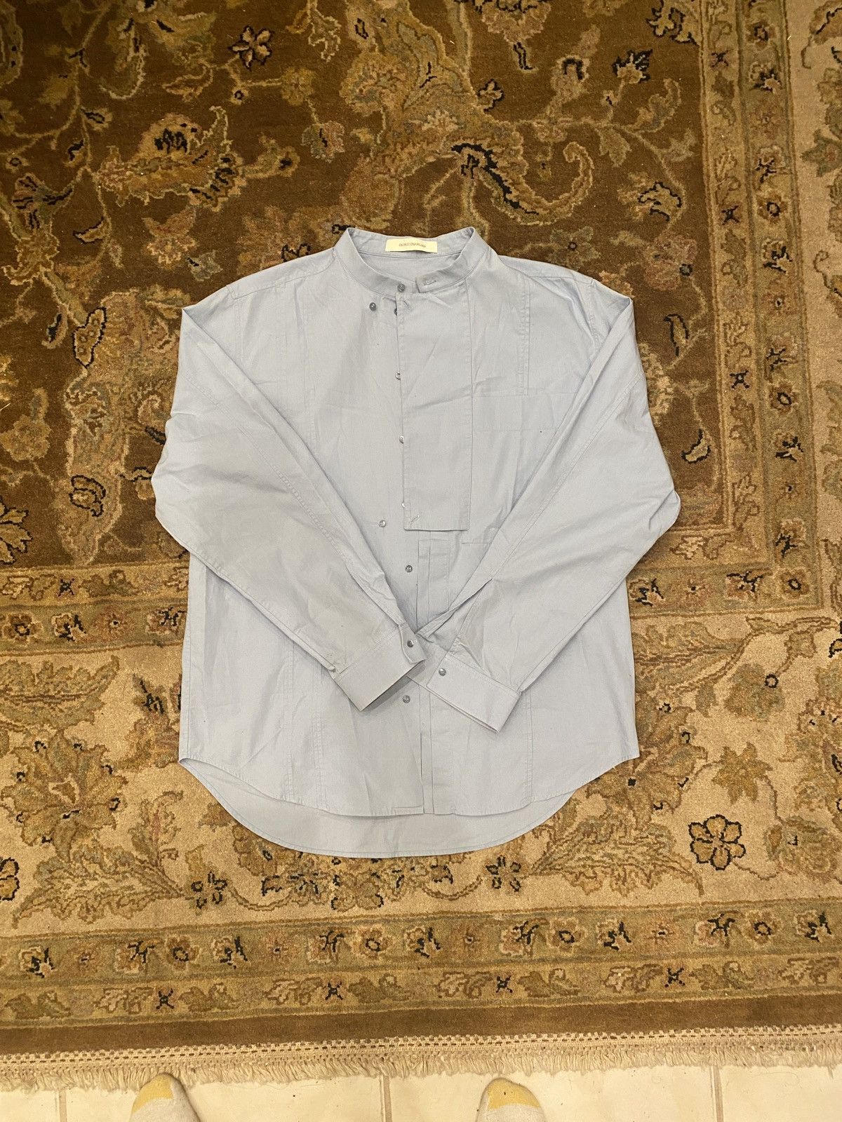 Cedric Charlier Cedric Charlier Light Blue Button Up Size M / US 6-8 / IT 42-44 - 9 Thumbnail