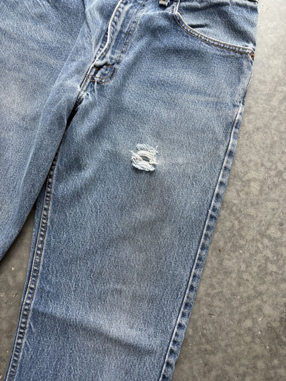 Levi's Vintage 90s Levis 505 Denim Jeans 31x34 Size US 31 - 7 Thumbnail