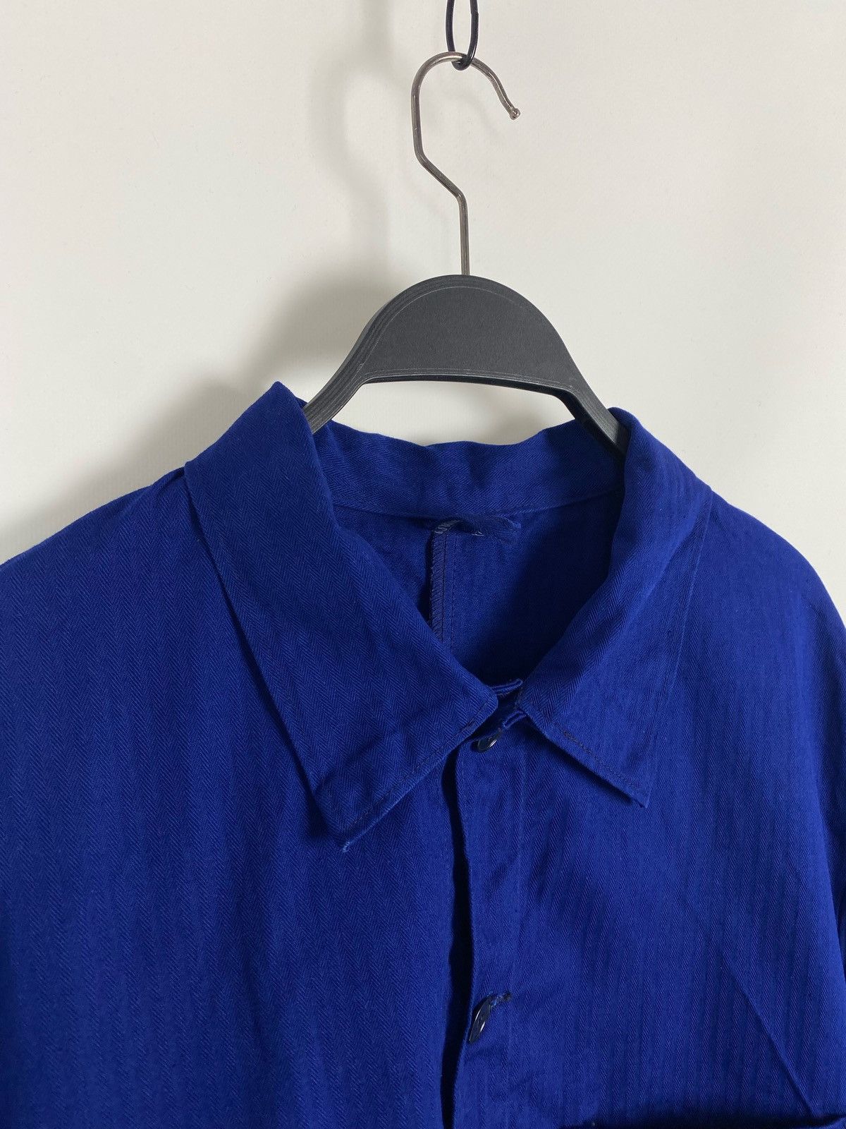 Vintage 70s 80s Vintage German Forglos HBT Sanfor Work Chore Jacket Size US L / EU 52-54 / 3 - 2 Thumbnail