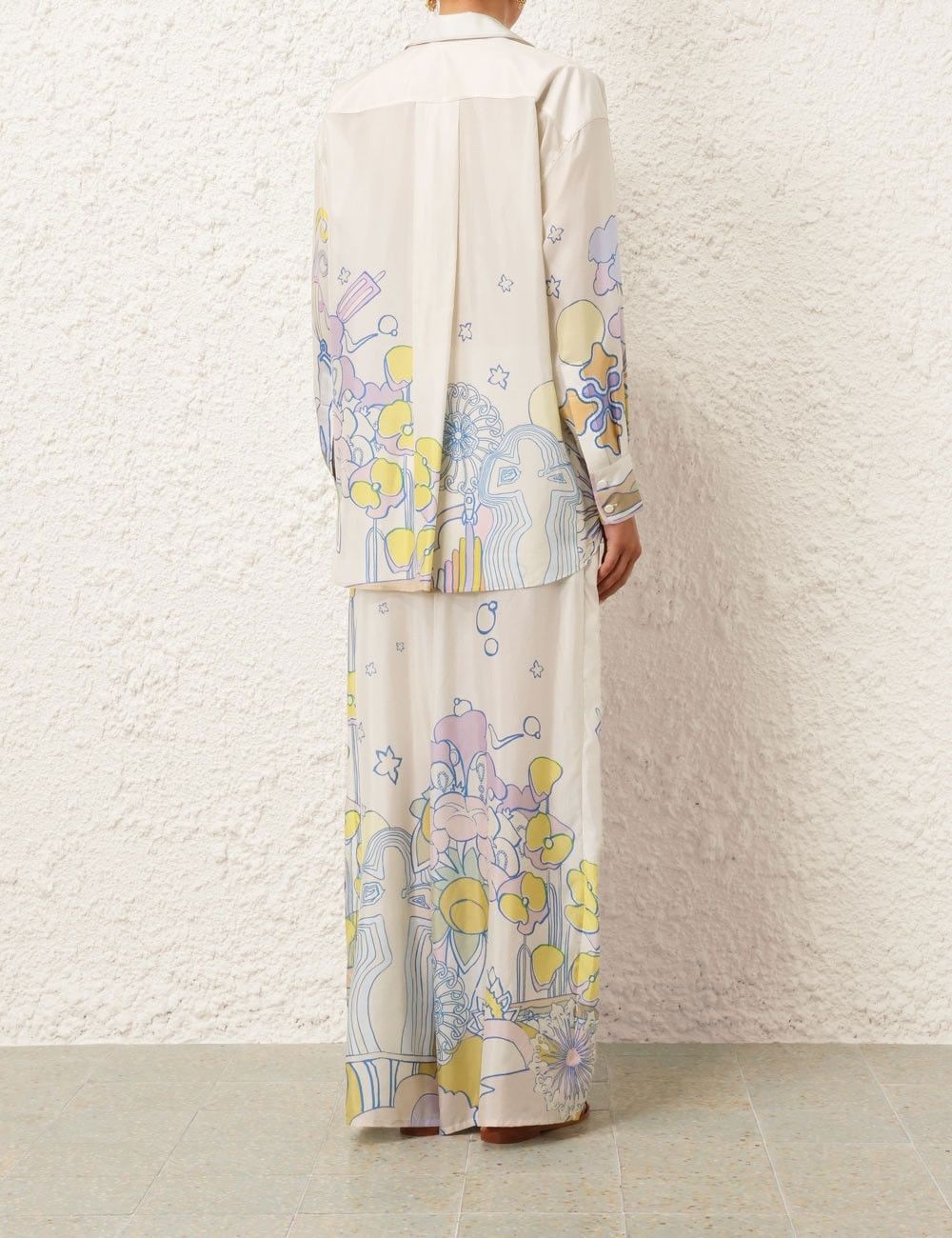 Zimmermann oc11z0525 Pop Relaxed pant in Multicolor Size 28" / US 6 / IT 42 - 4 Thumbnail