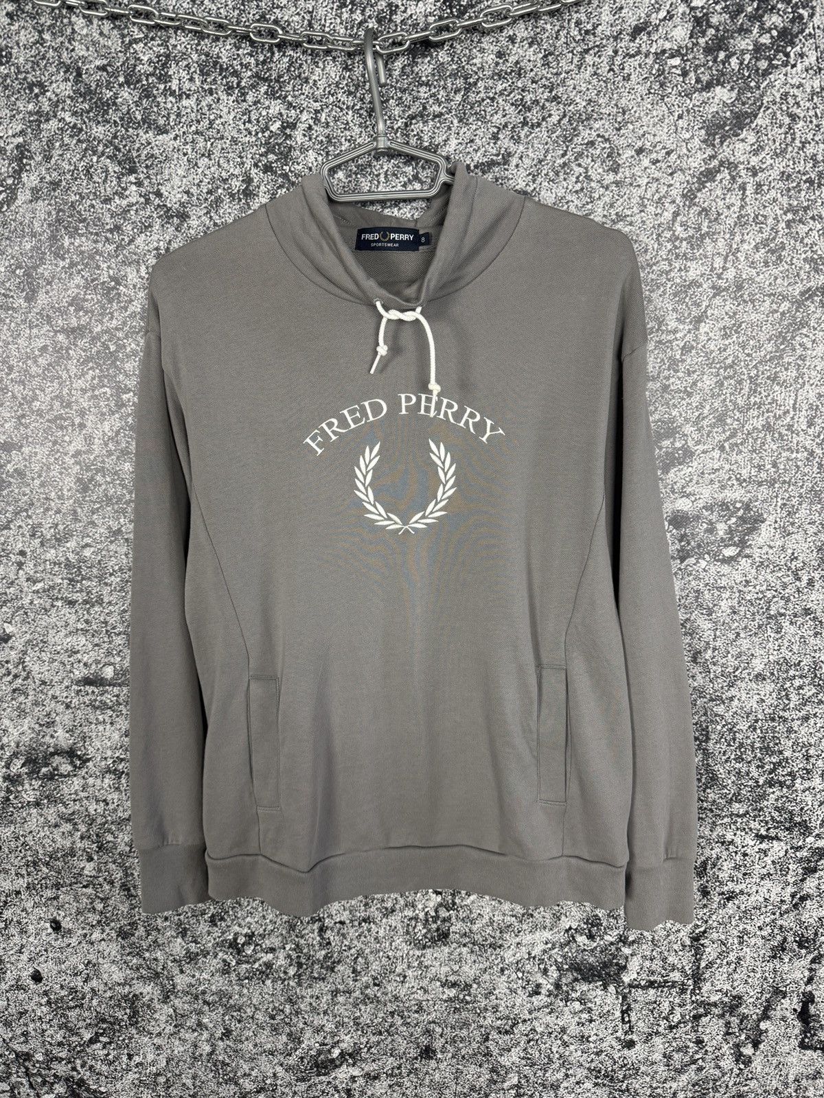 Fred Perry Fred Perry Sportswear Sweatshirt Shawl Pullover Casual Sz 8 Size S / US 4 / IT 40 - 1 Thumbnail
