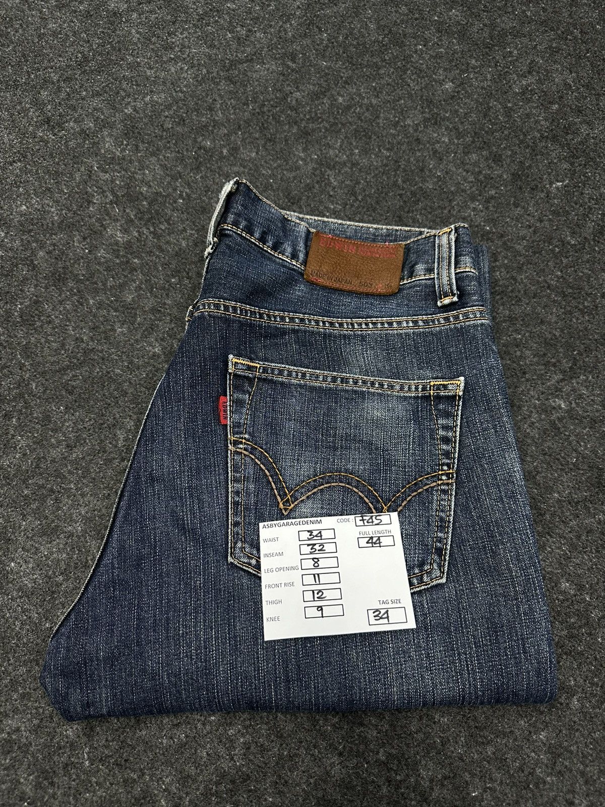 Edwin × Hysteric Glamour × If Six Was Nine Vintage Edwin 503 Japan Faded Washed Denim Size 34 F45 Size US 34 / EU 50 - 17 Thumbnail