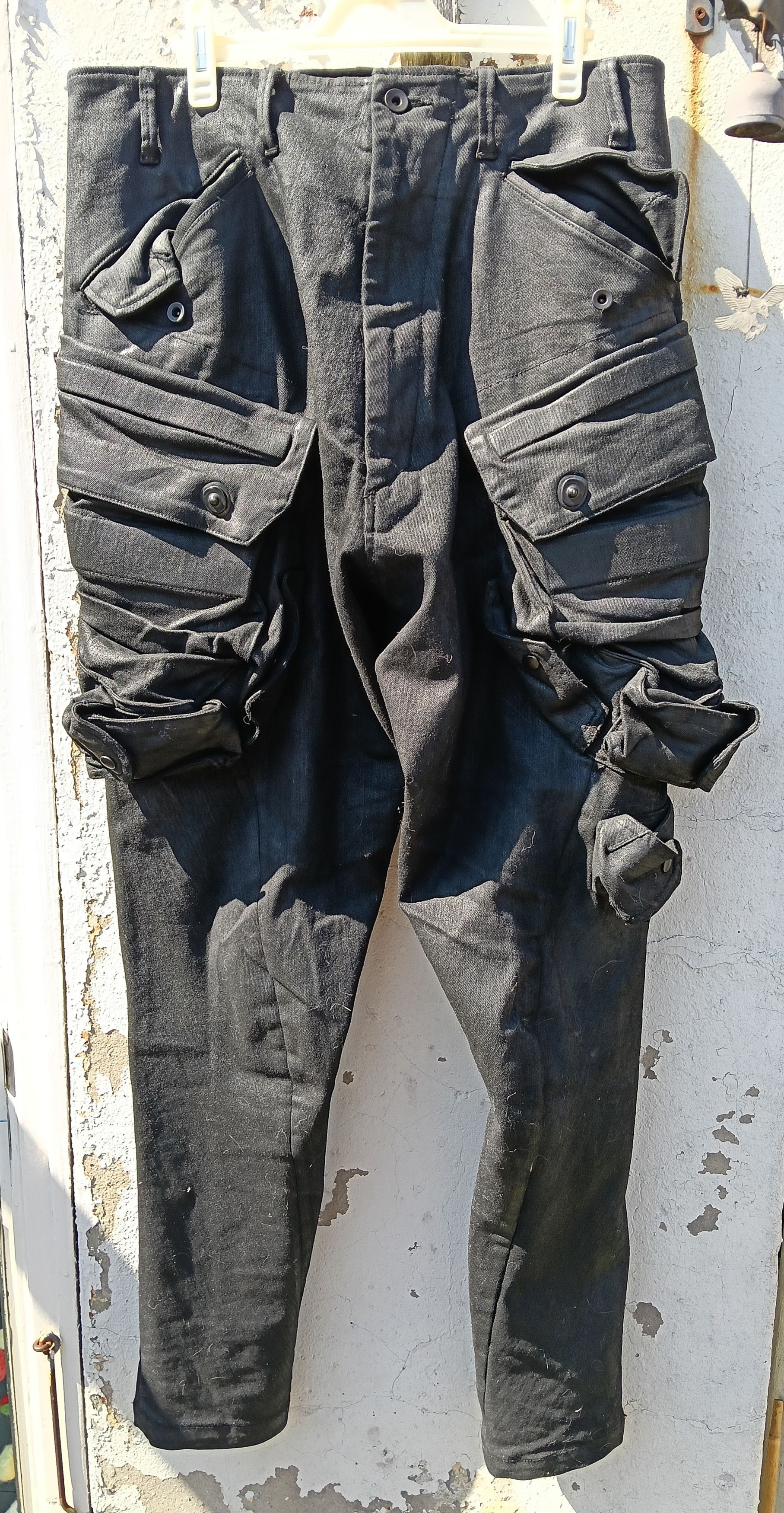 Julius Julius gas mask cropped cargo pants Size US 28 / EU 44 - 1 Thumbnail