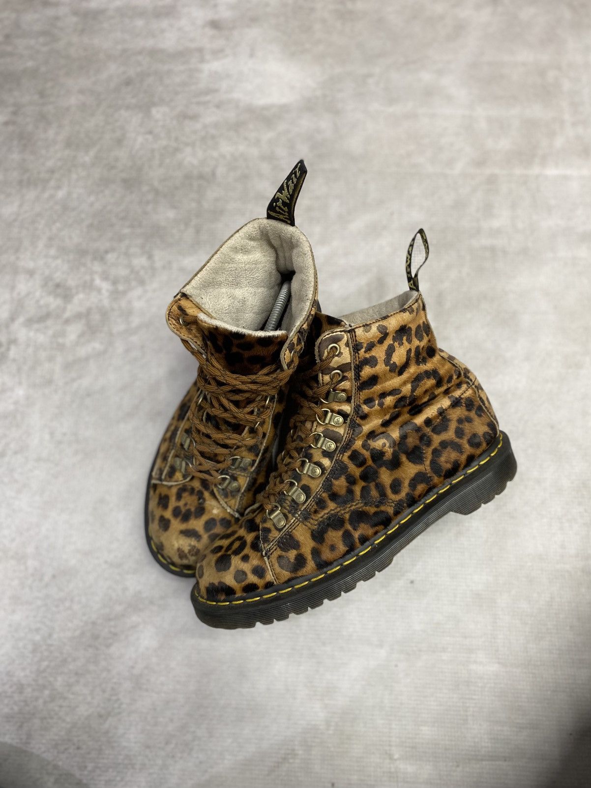 Dr. Martens Dr martens barton leopard hair on made in england Size US 10 / EU 43 - 1 Thumbnail