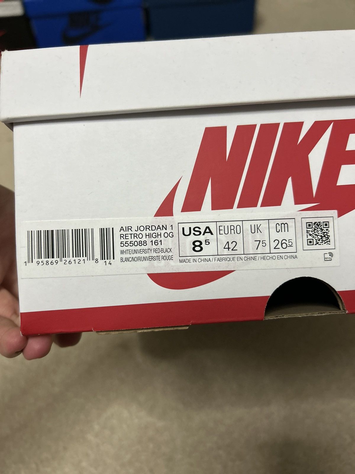 Jordan Brand Jordan 1 retro high heritage Size US 8.5 / EU 41-42 - 8 Thumbnail