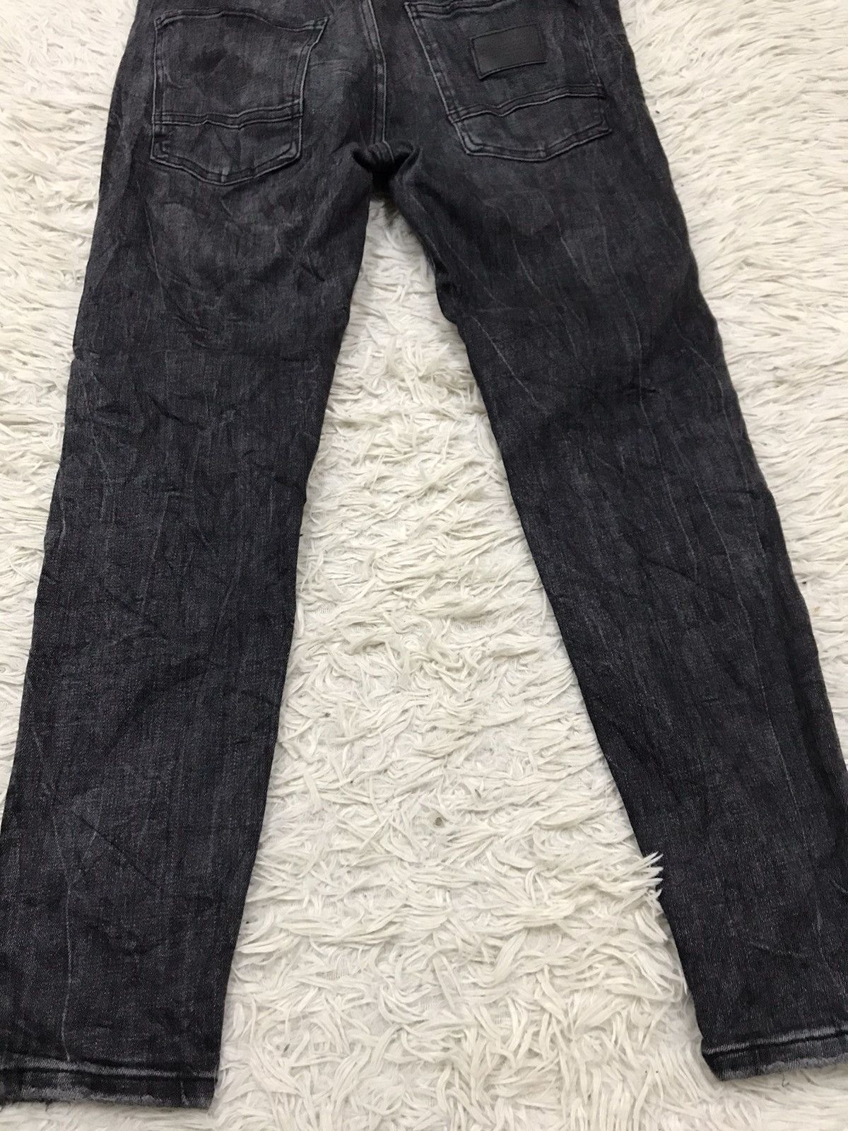 Japanese Brand Zara Man Denim Wear Skinny Fit Distressed Jeans Size US 29 - 8 Thumbnail