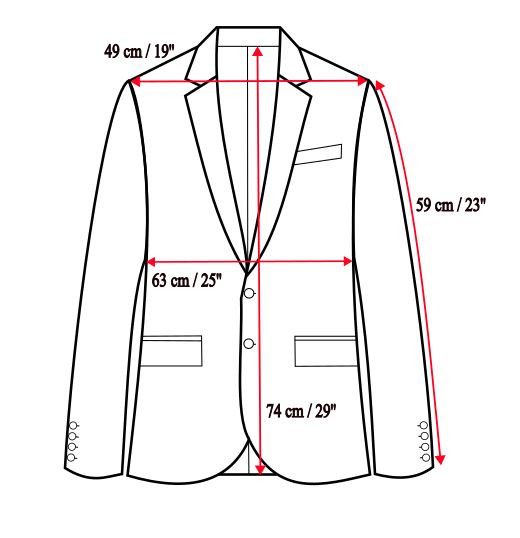 Suitsupply La Spalla Wool Blazer Size 5XL (EU:31; UK:52; US:52R) Size 52R - 5 Thumbnail