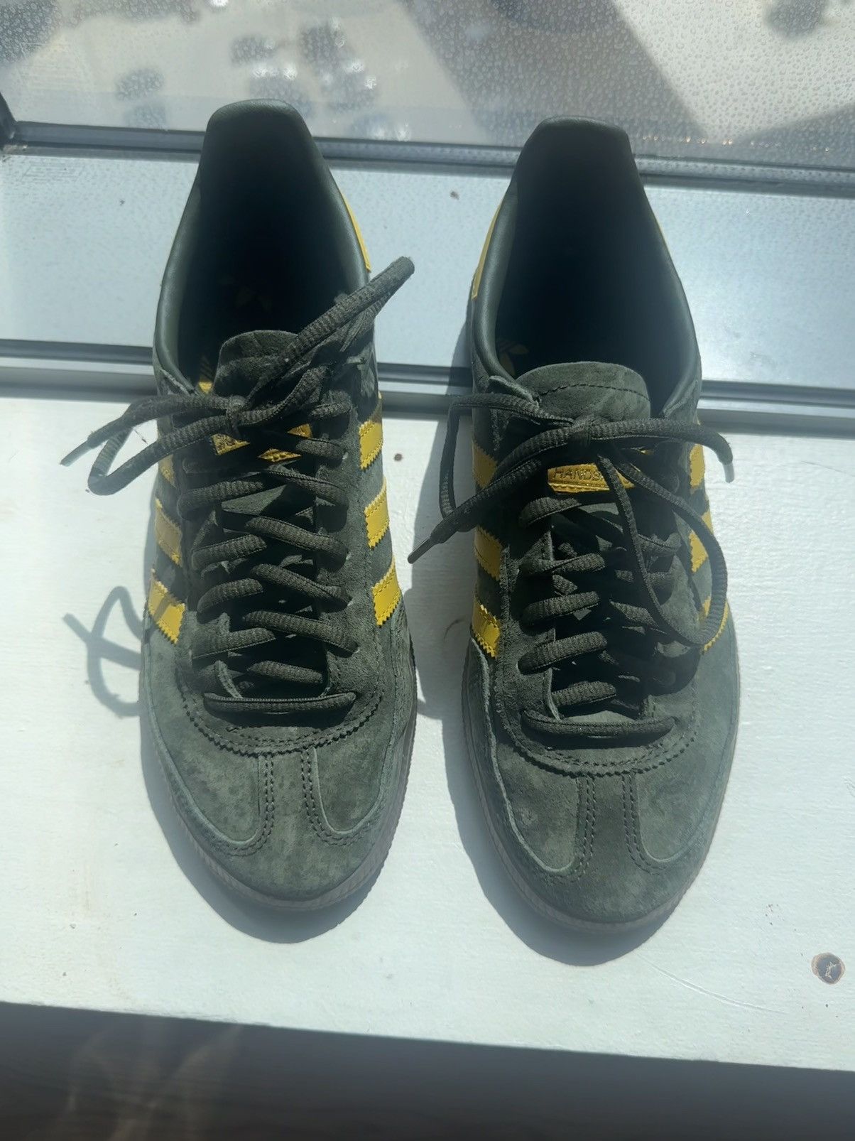 Adidas adidas Handball Spezial Night Cargo Tribe Yellow Size US 6 / EU 39 - 5 Thumbnail