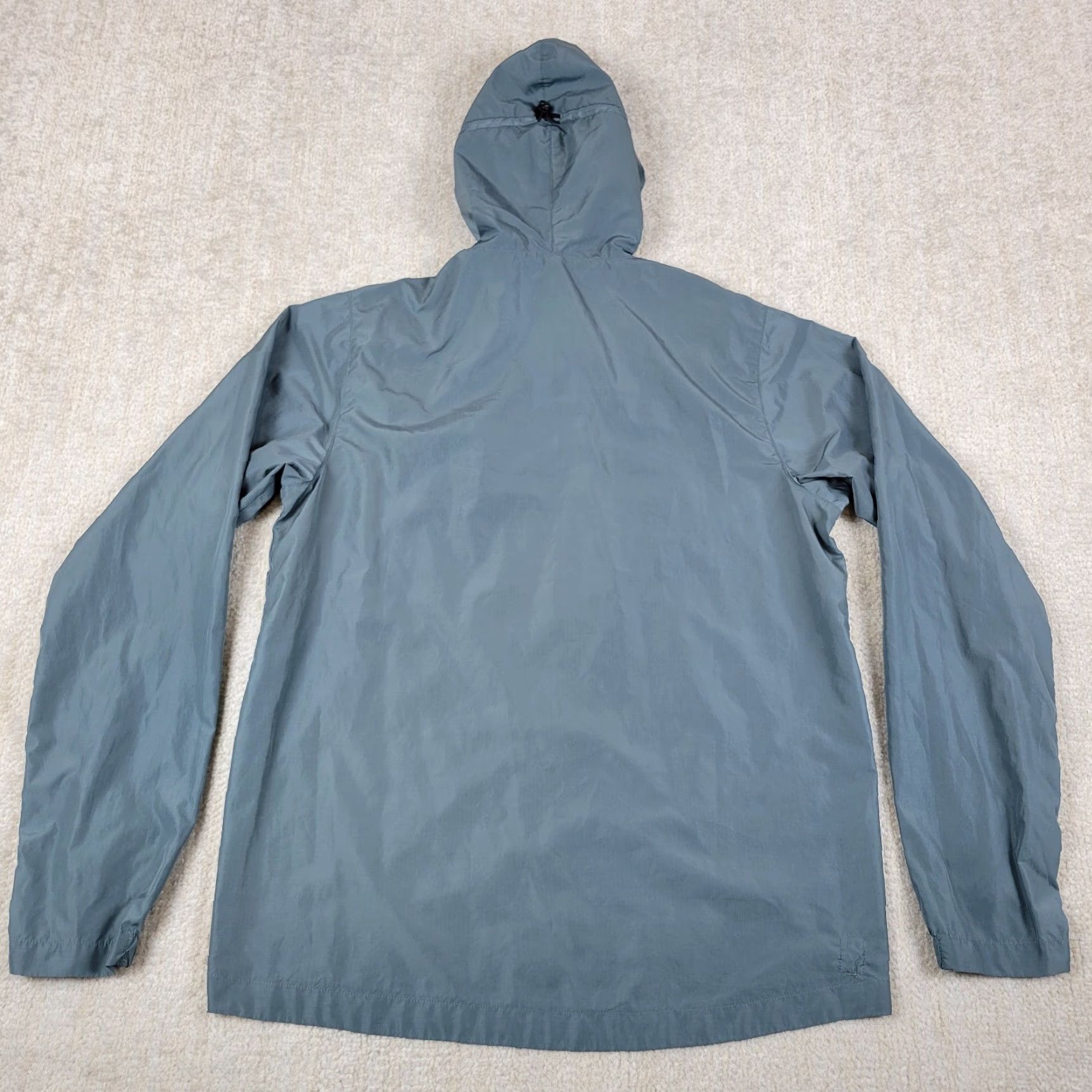 Vuori Vuori Daybreak Windbreaker Jacket Mens M Green Teal Full Zip Hooded UltraLight Windbreaker Jacket Mens M Blue Daybreak Outdoor 90s? Size US M / EU 48-50 / 2 - 2 Thumbnail