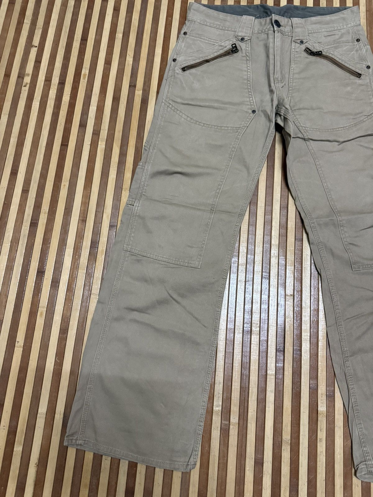 Japanese Brand Japanese Brand Carpenter Pants Streetwear Multipocket W32X30 Size US 32 / EU 48 - 3 Thumbnail