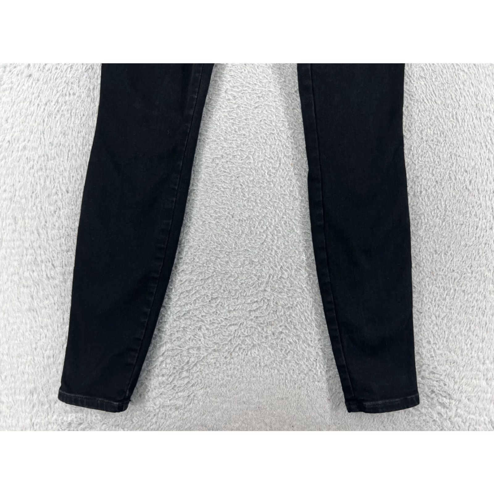 Lucky Brand Lucky Brand Jeans Womens 2 Black Denim Dark Wash Mid Rise Skinny Stretch Jeans - 30 Inseam Size 26" / US 2 / IT 38 - 6 Thumbnail
