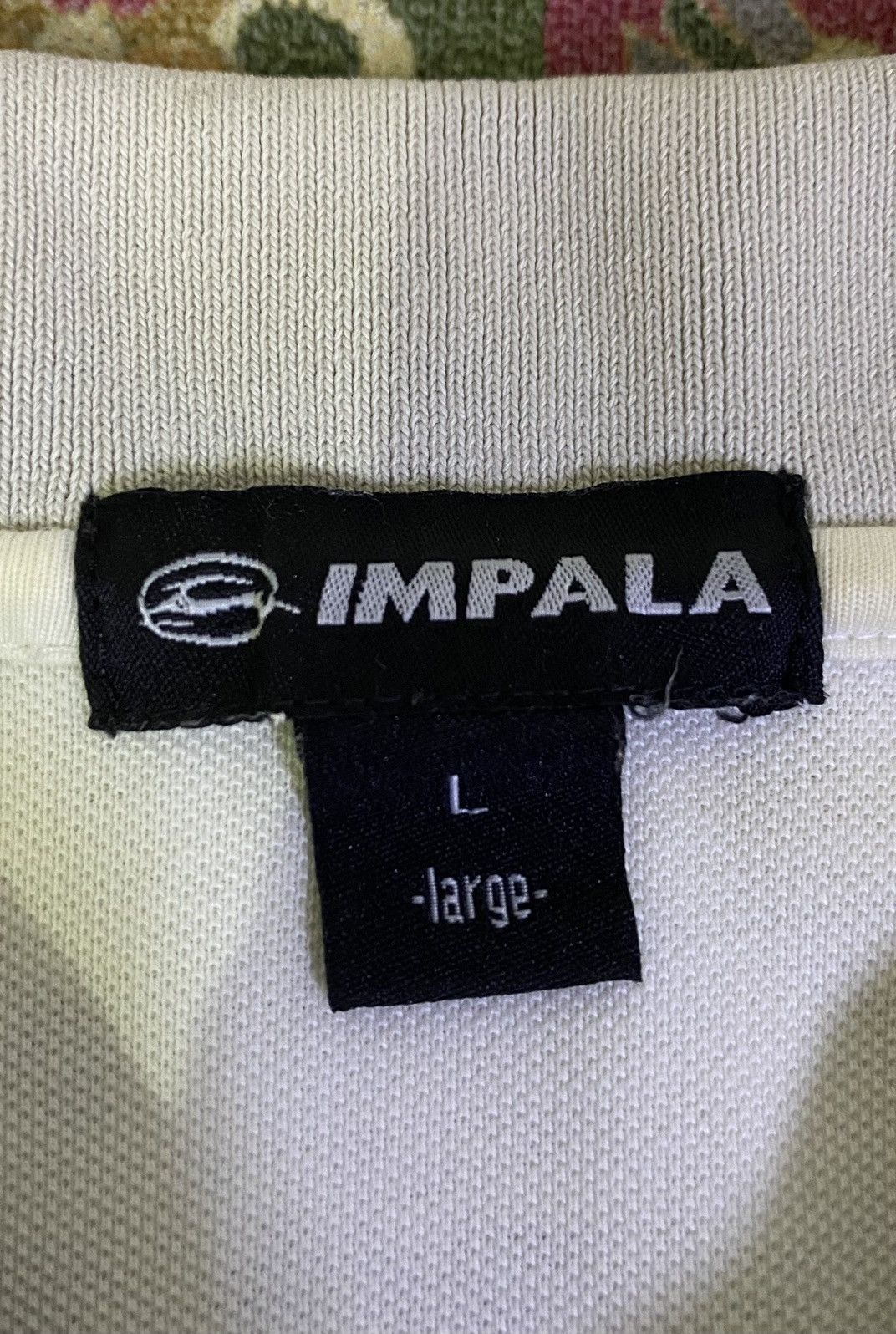 Japanese Brand Vintage IMPALA Poem Design Style Polo Tee Size US M / EU 48-50 / 2 - 10 Thumbnail