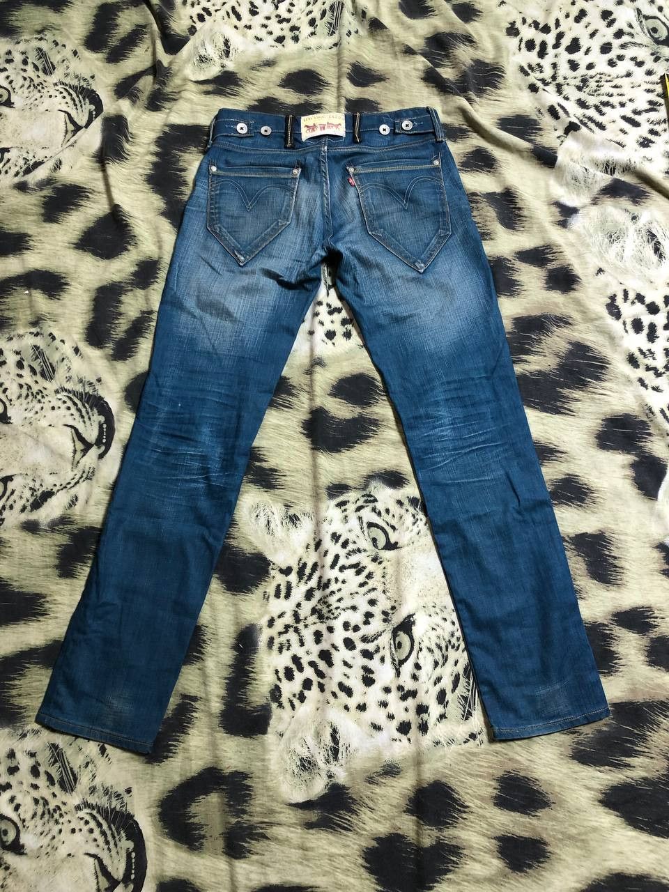 Levi's Vintage Thrashed Baggy Levi’s 519 Carpenter Jeans Size US 30 / EU 46 - 20 Thumbnail