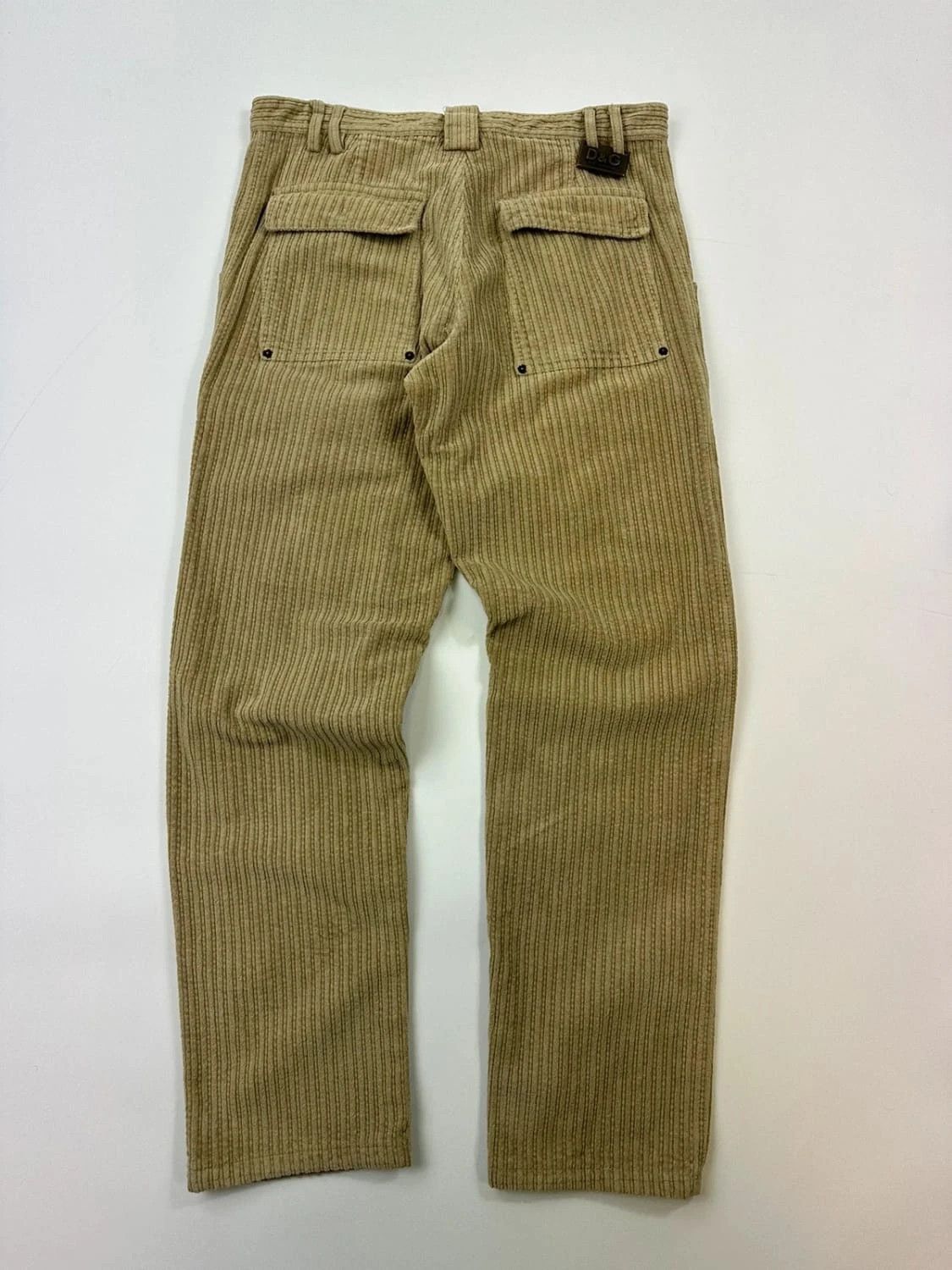 Dolce & Gabbana Dolce Gabbana 00´’s Corduroy Cargo Pants Size US 38 / EU 54 - 4 Thumbnail