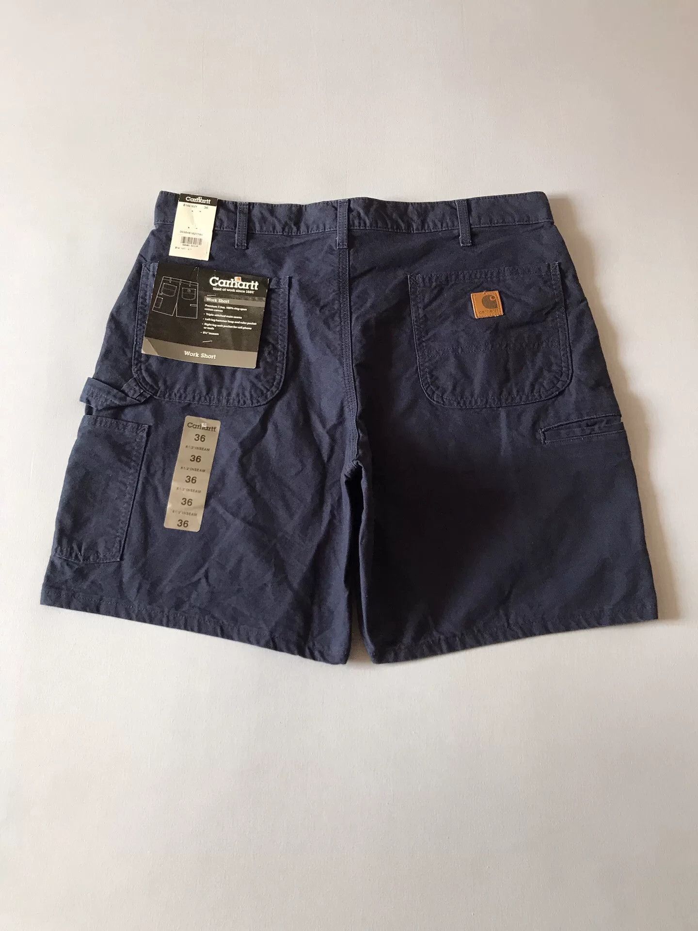 Carhartt Carhartt B144 Navy Work Short W36 Size US 36 / EU 52 - 1 Thumbnail