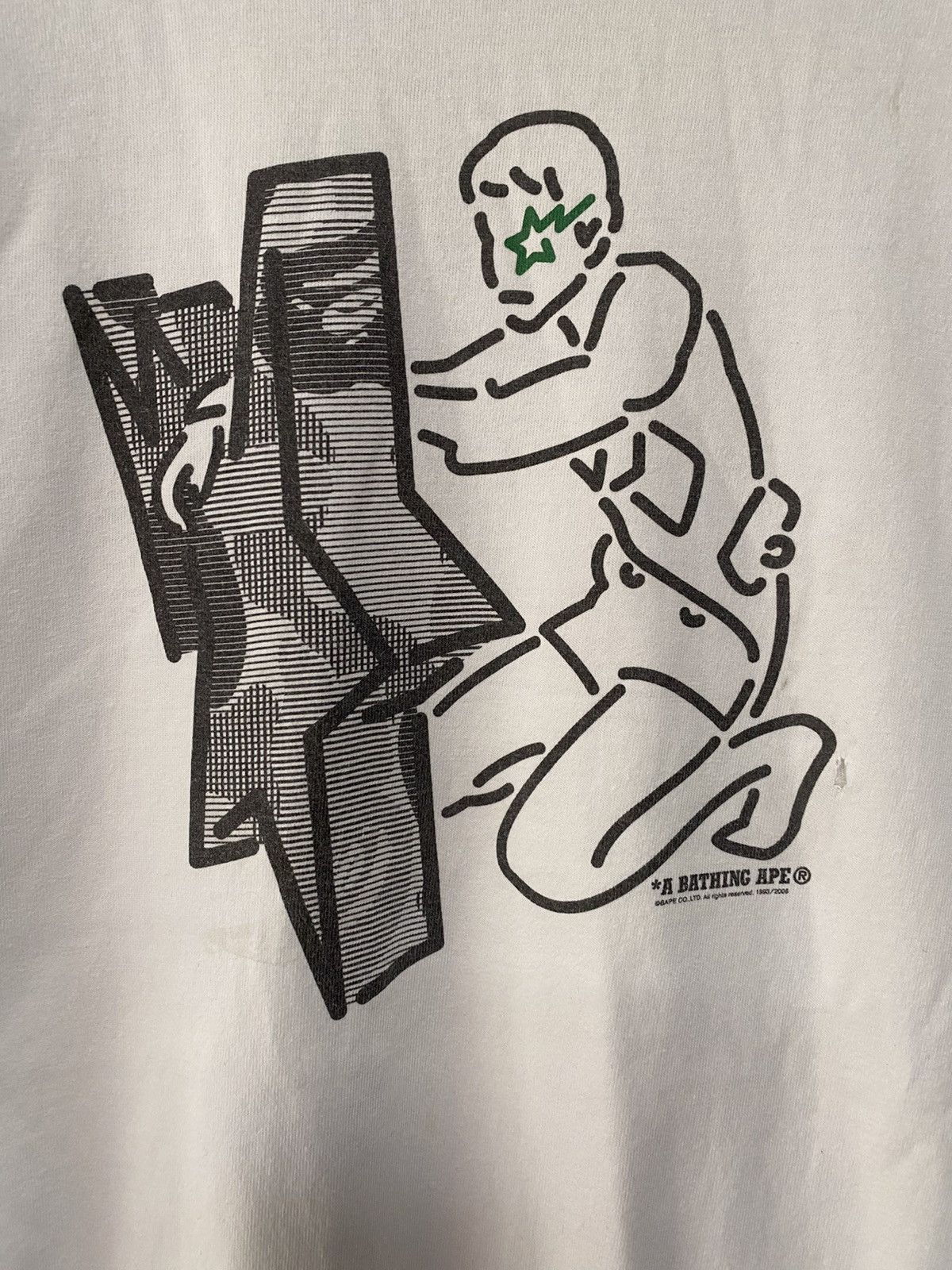 Bape × Vintage Vintage Bape sta busy work 2006 tee Size US M / EU 48-50 / 2 - 5 Thumbnail