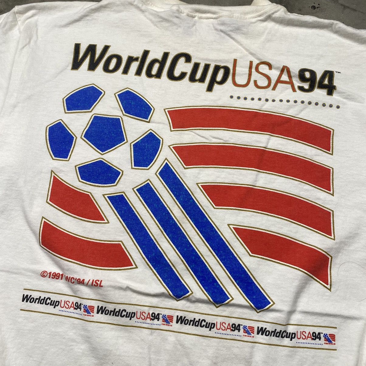 Apex One Grail 90s Apex One 1994 World Cup USA Tee Size US L / EU 52-54 / 3 - 2 Thumbnail