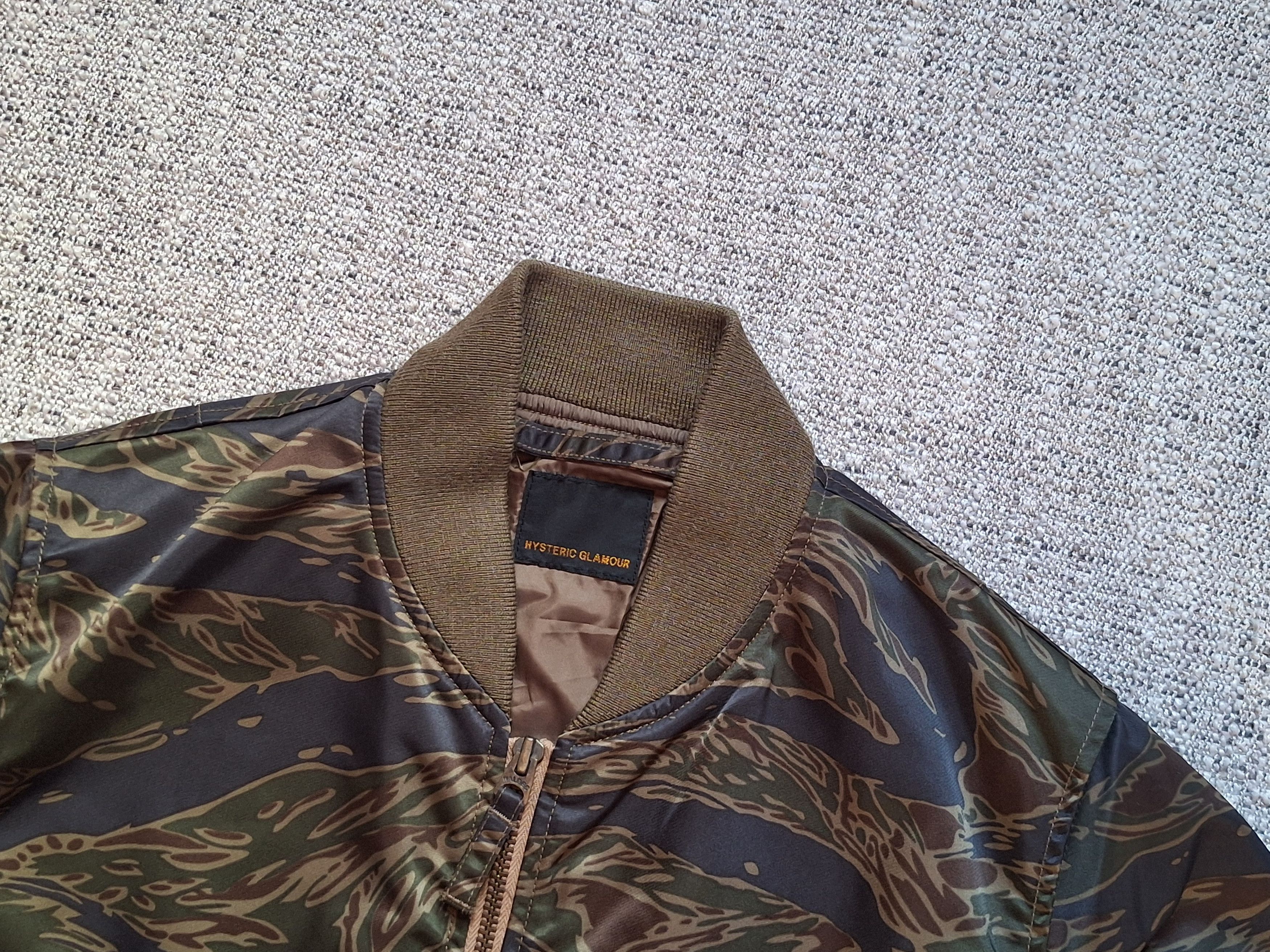 Hysteric Glamour HYSTERIC GLAMOUR / MA-1 Tiger Camo Jacket Size US M / EU 48-50 / 2 - 2 Thumbnail
