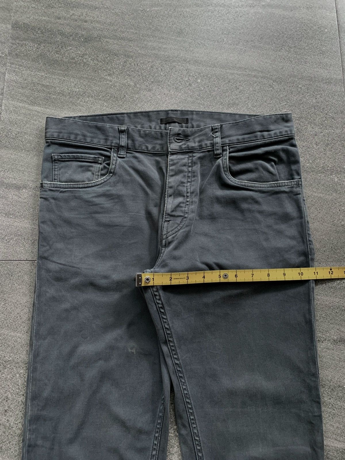 Prada FREE TAX! Faded Slim Cut Denim Jeans Size US 31 - 16 Thumbnail