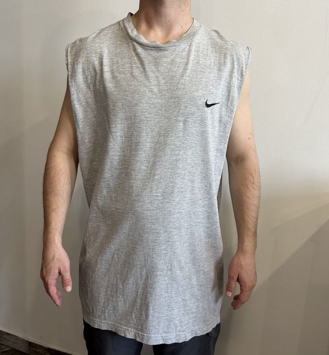 90'S Nike V-neck T-shirt, Men's XL, Vintage /eaa448946