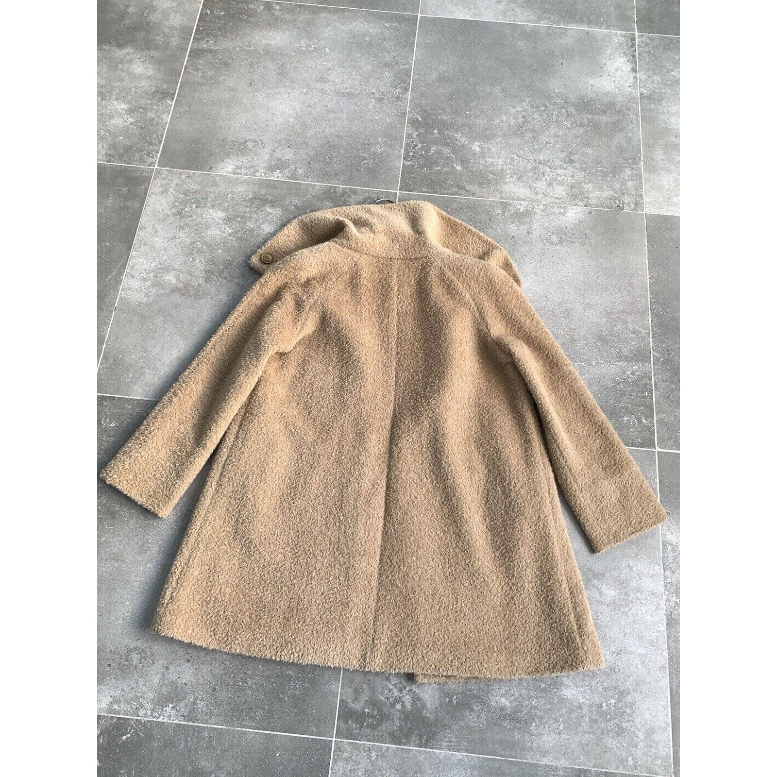 Max Mara Women's MAX MARA TEDDY ALPACA Trench Coat Jacket UK 14 US 12 Size XL / US 12-14 / IT 48-50 - 24 Thumbnail