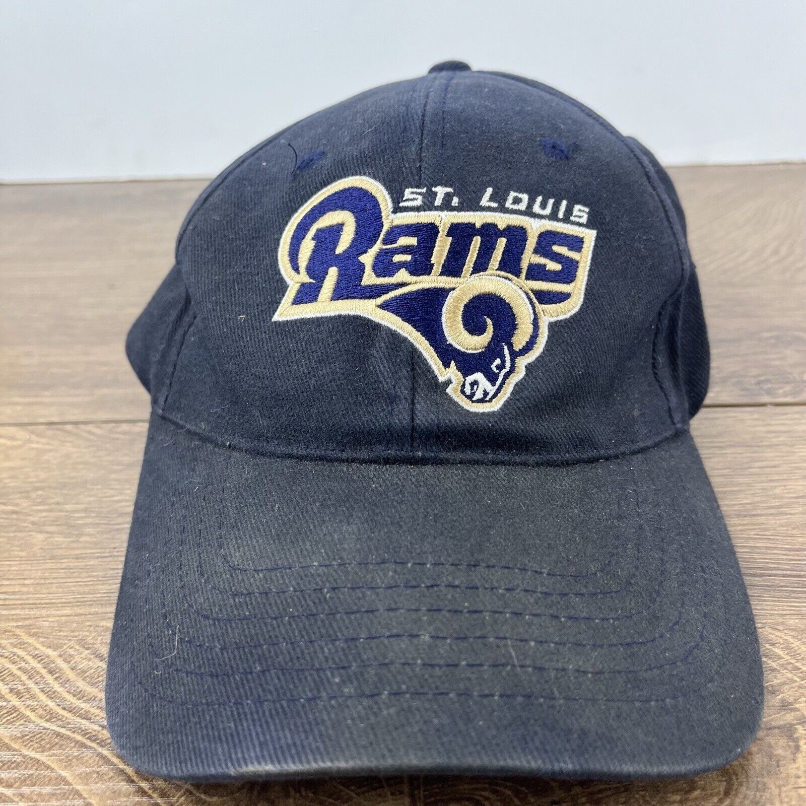 Other St. Louis Rams Hat Blue Rams NFL Hat Blue Hat Adjustable Blu Size ONE SIZE - 5 Thumbnail
